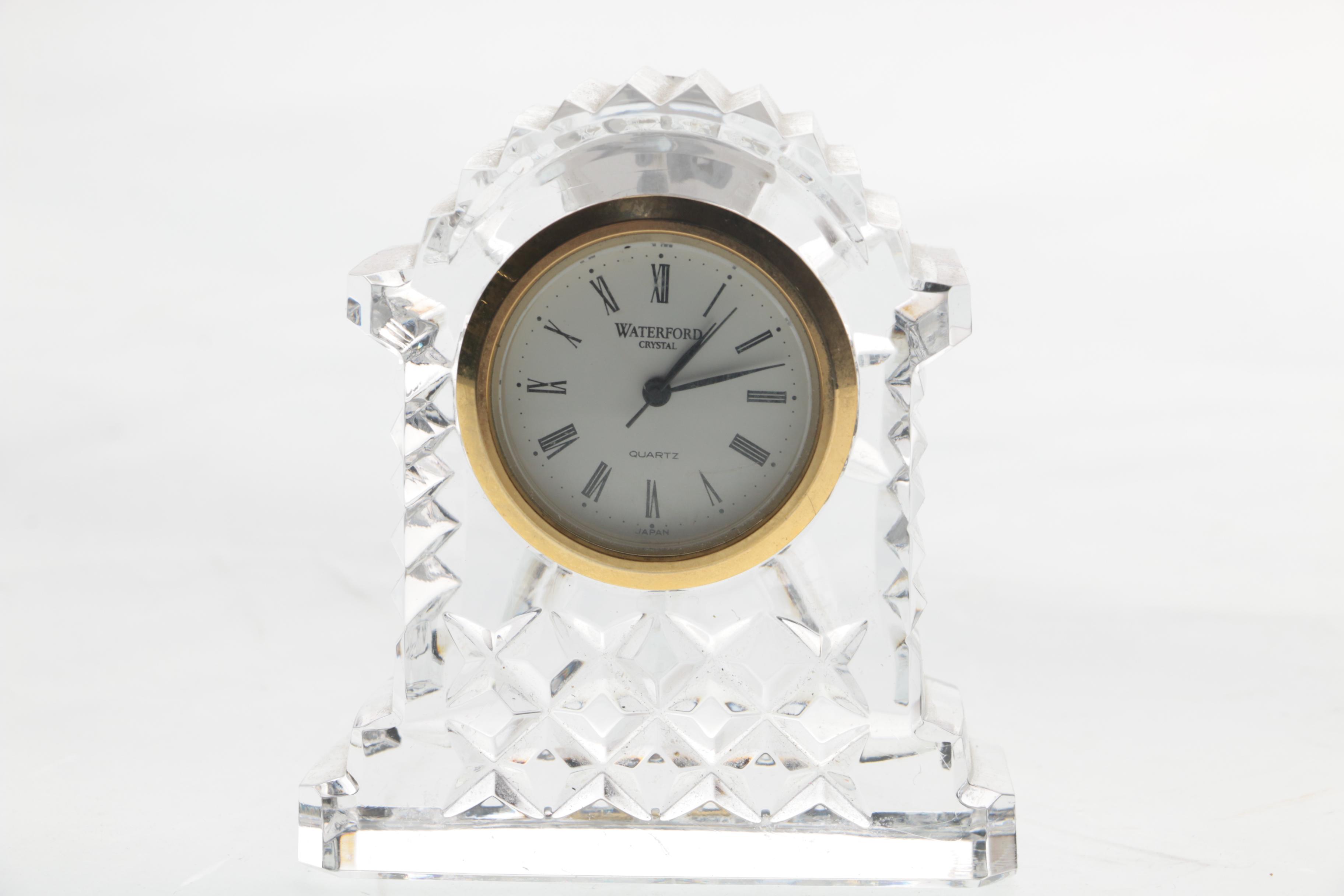 Waterford Crystal Quartz Clock EBTH
