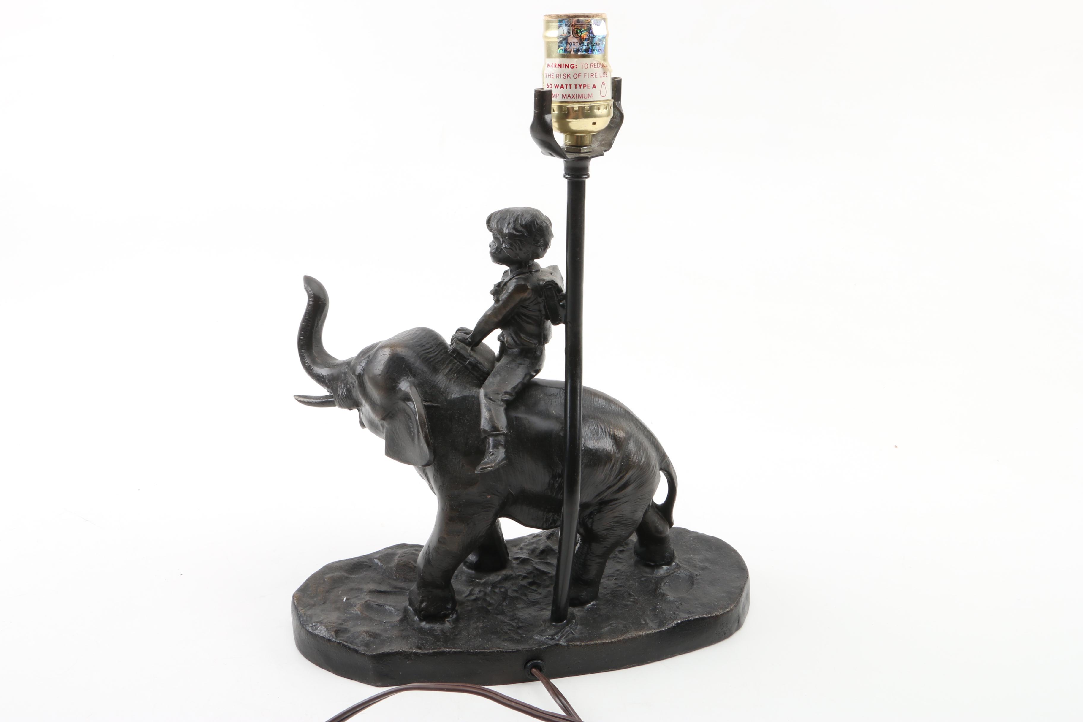 Figural Accent Lamp EBTH