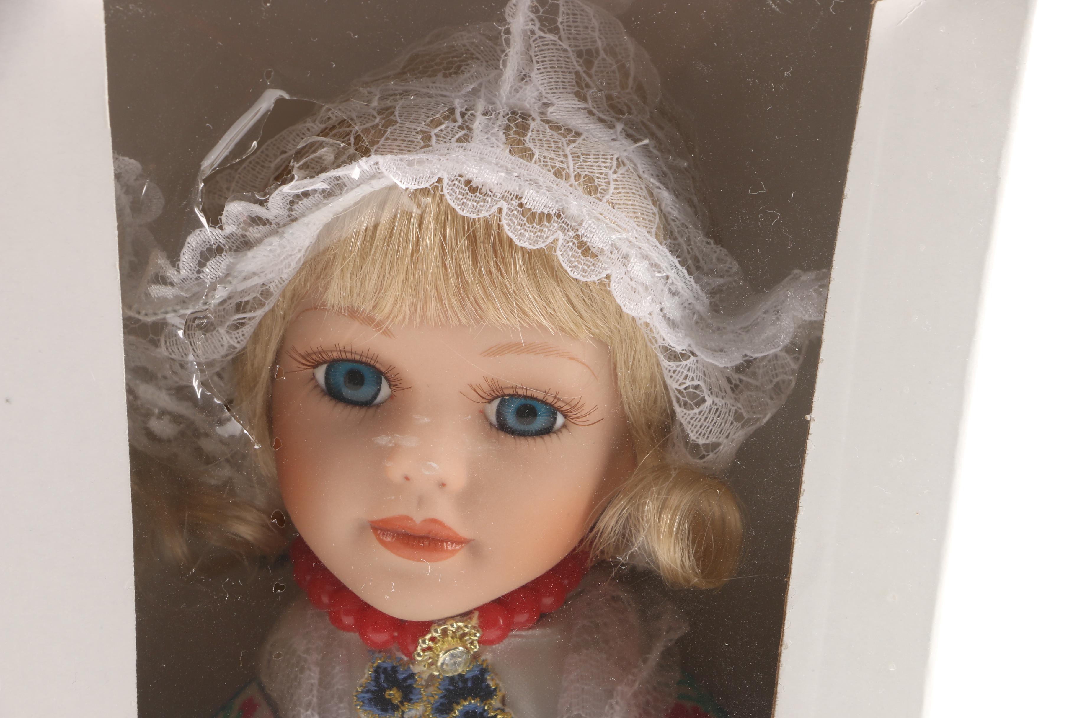 Porcelain Dolls Including Collector's Choice Musical Doll EBTH