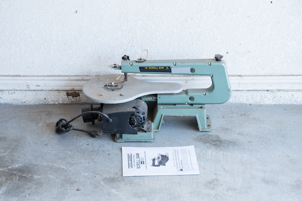 Central Machinery Scroll Saw Manual