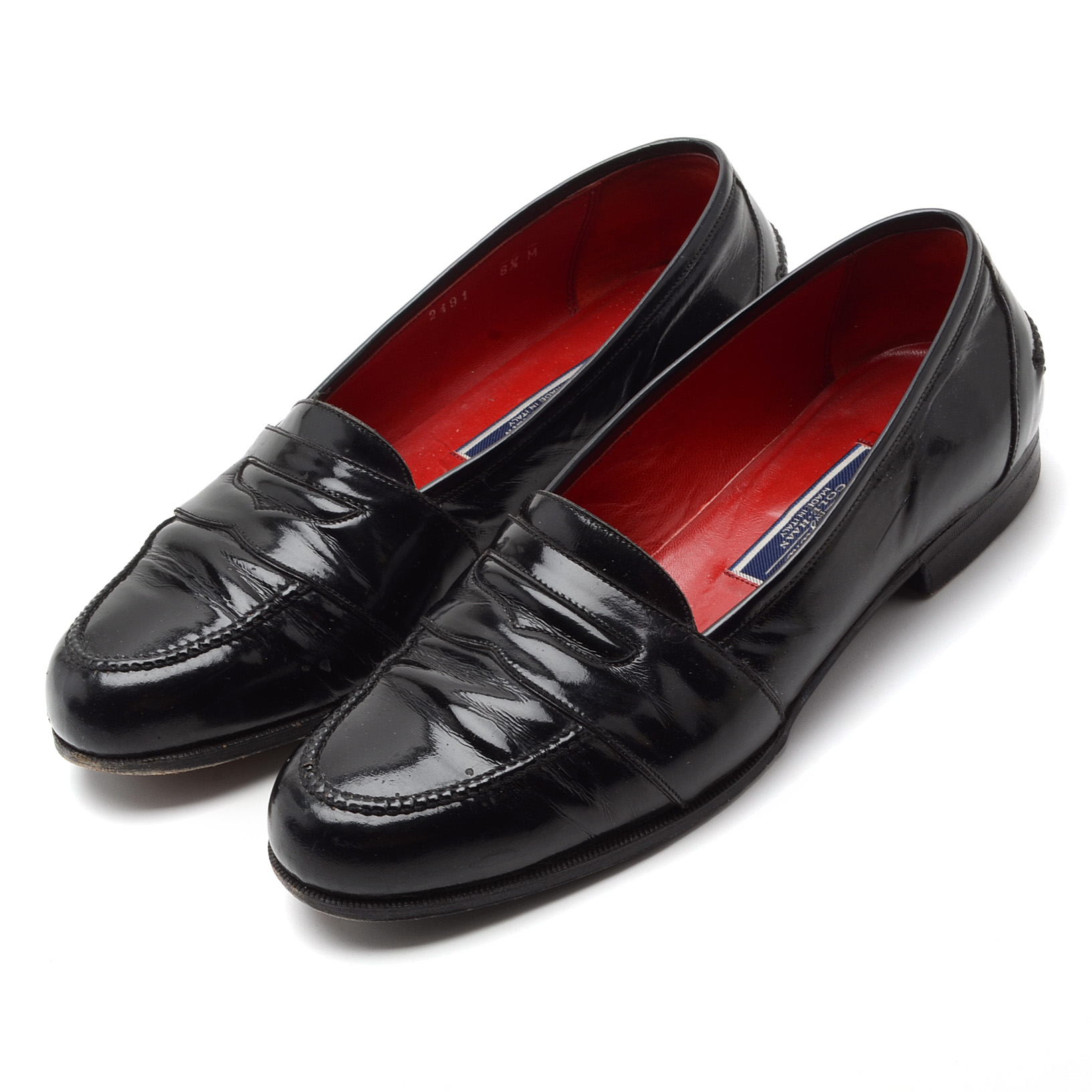 Cole Haan Bragano Black Patent Leather 