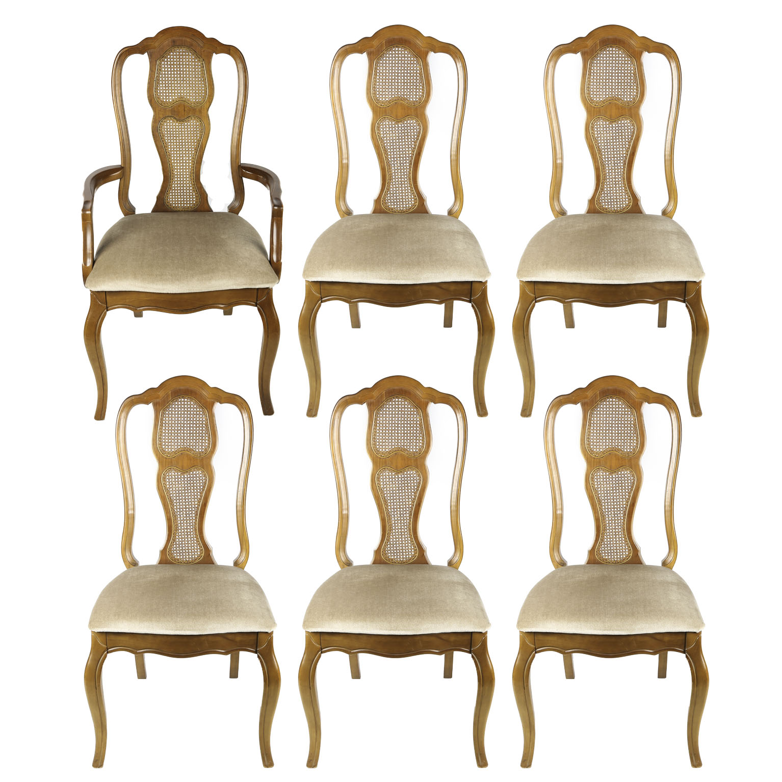 Vintage Bassett French Provincial Style Dining Chairs EBTH