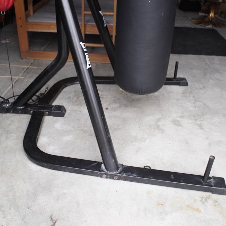 Everlast Dual Station Punching Bag Stand | EBTH