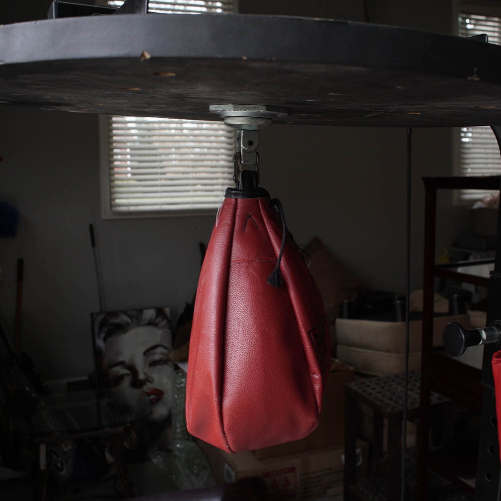 dual station punching bag