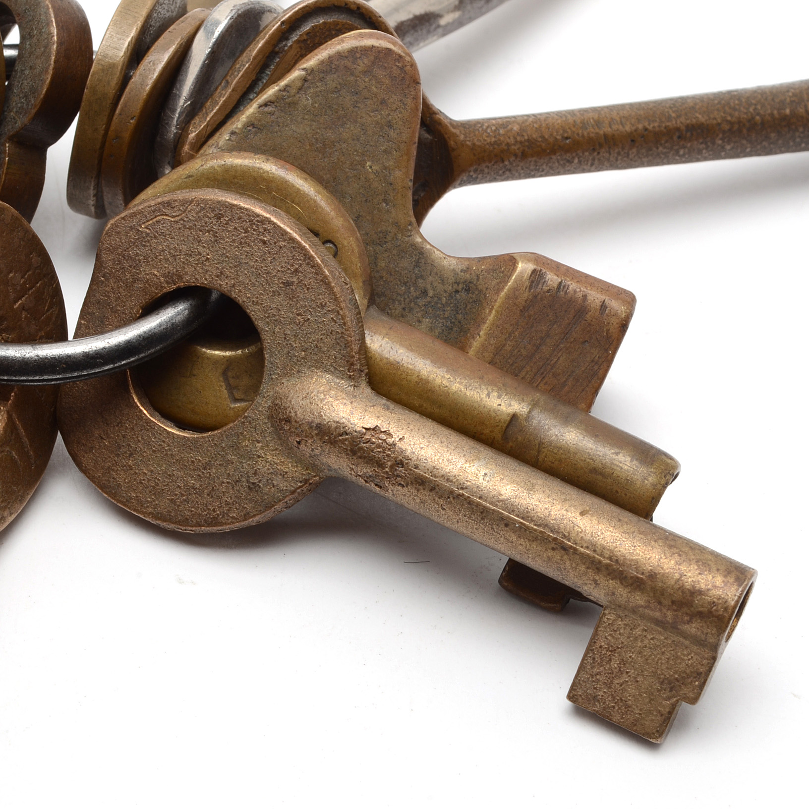 Vintage Railroad Keys, Many Brass, Including Adlake and Bohannan EBTH