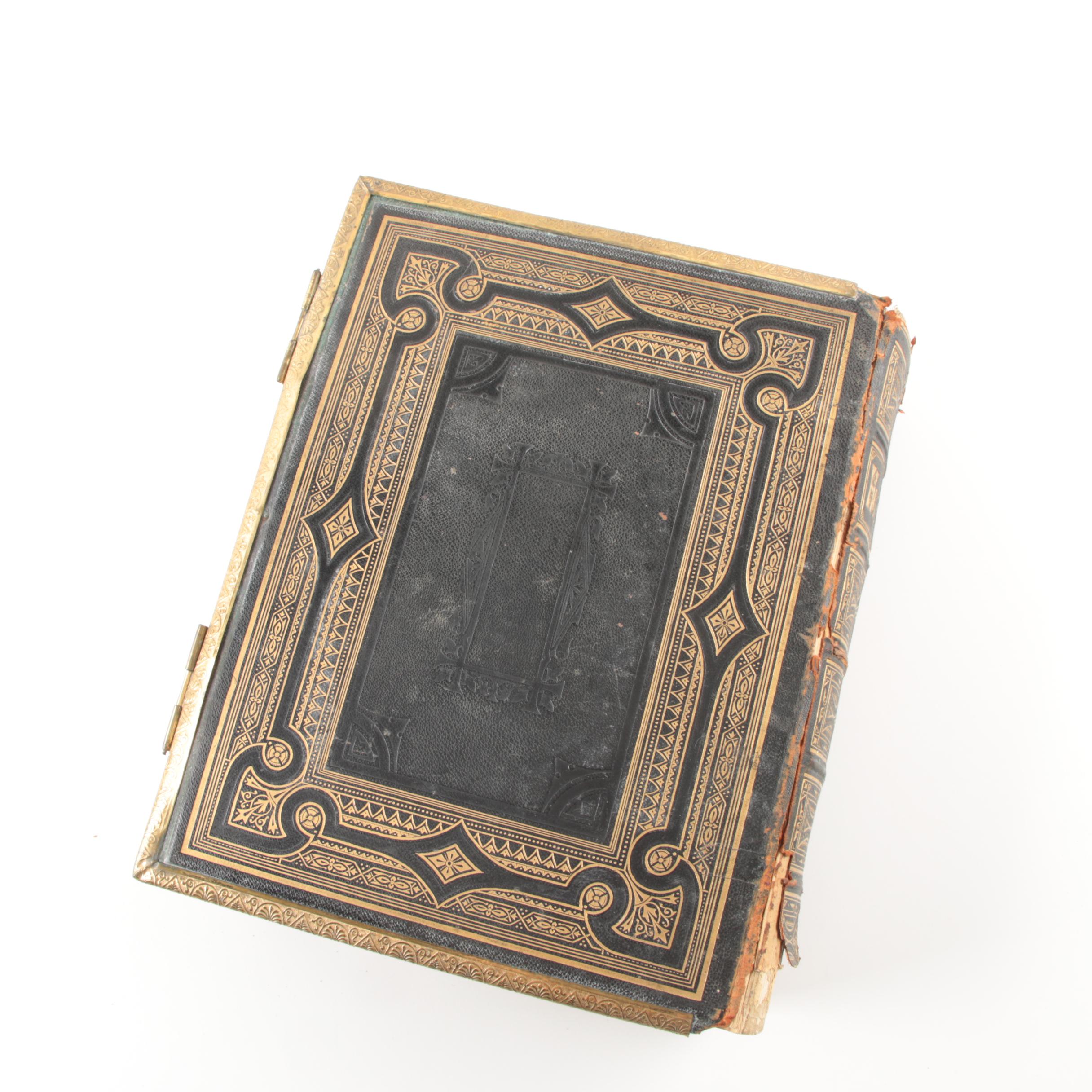 19th Century The Self Interpreting Family Bible EBTH
