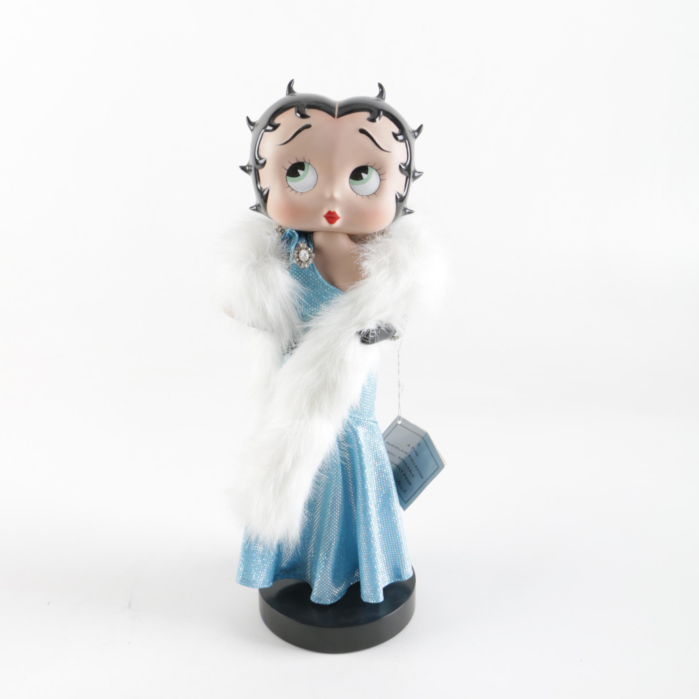 danbury mint betty boop porcelain doll