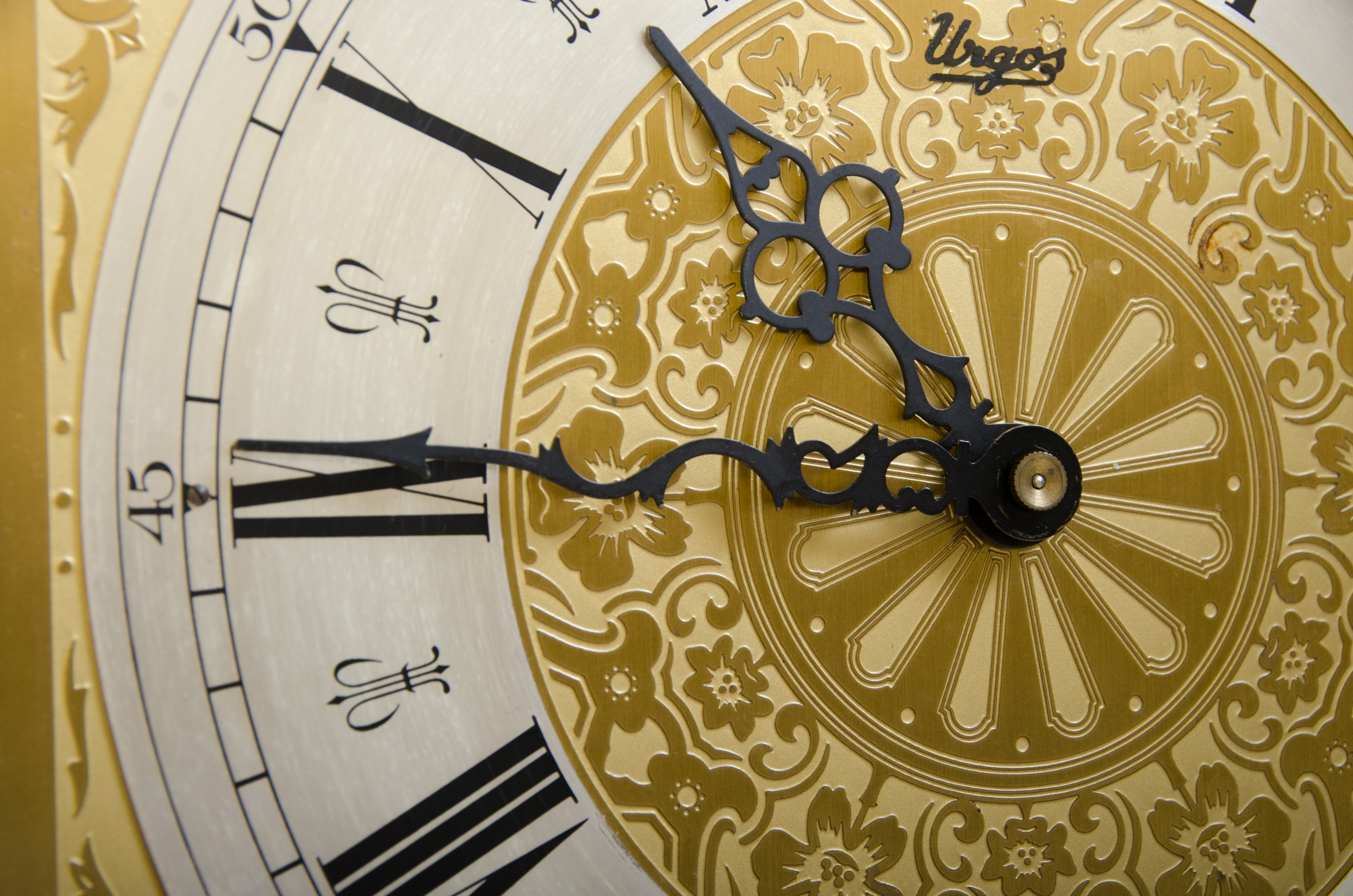 Vintage HandCrafted Urgos Grandfather Clock EBTH