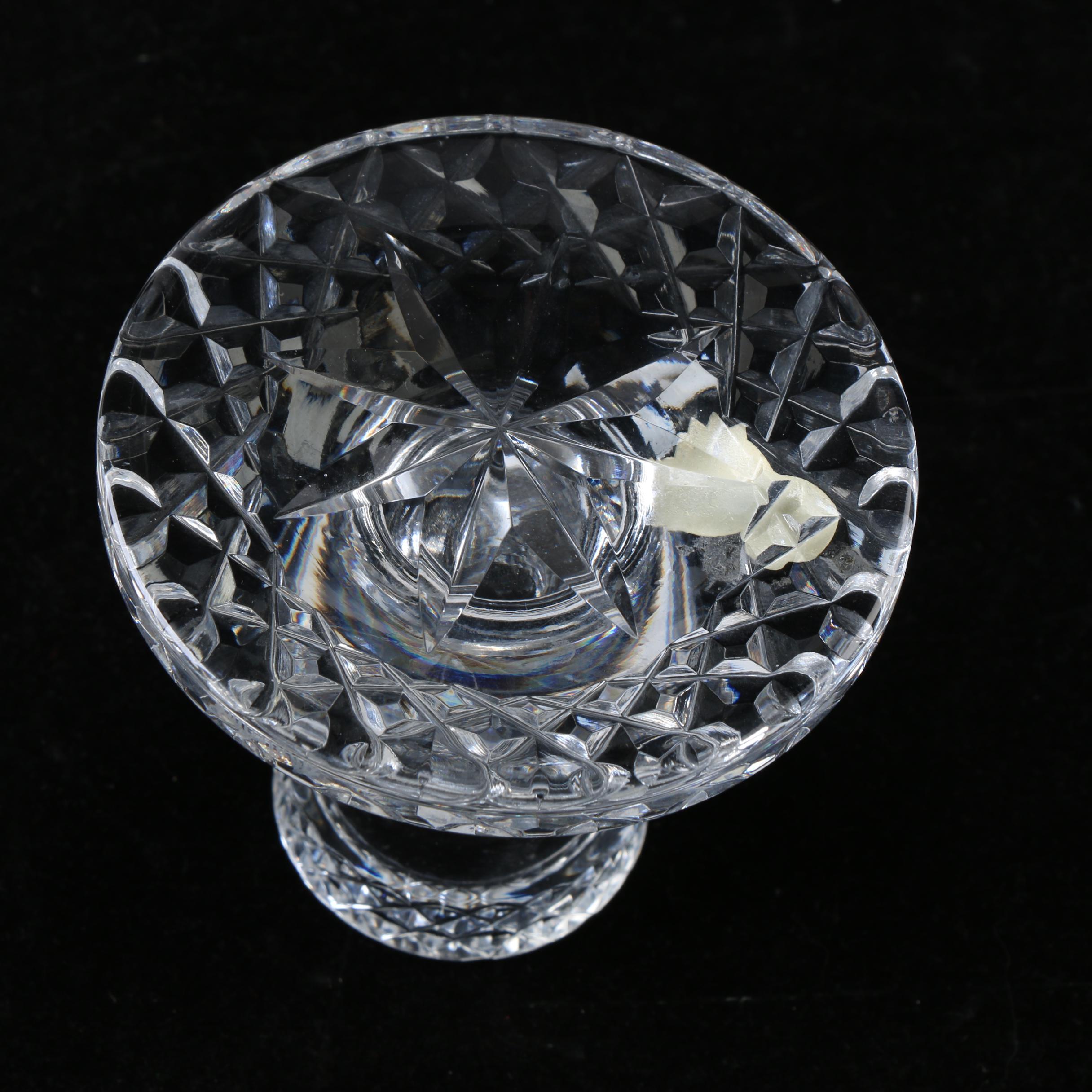 Waterford Crystal Candle Holders Including "Glandore" | EBTH