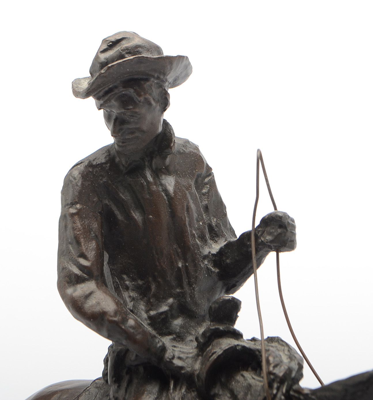 C.M. Russell Bronze Statue "Will Rogers" EBTH