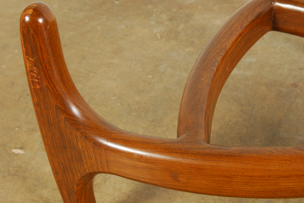 Adrian Pearsall Mid Century Modern Coffee Table with "Tonk ...