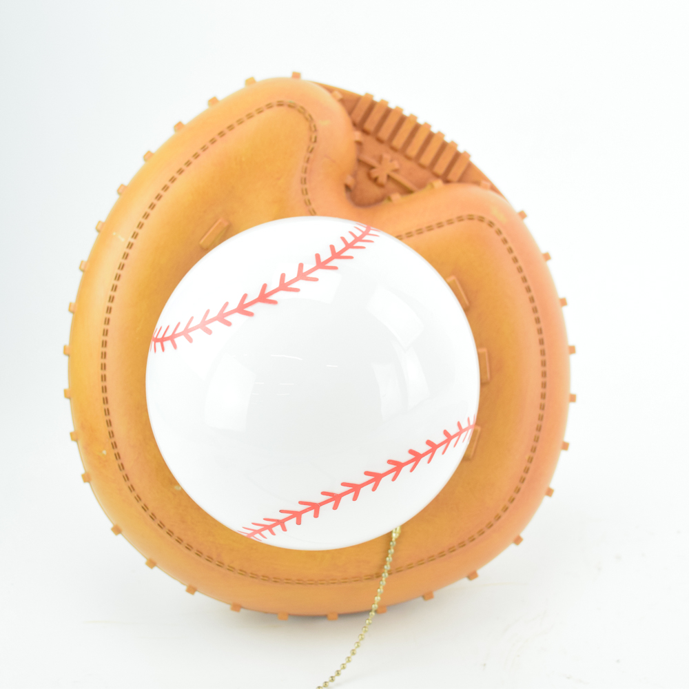 BaseballThemed Ceiling Fan and Light Fixture from Hunter EBTH