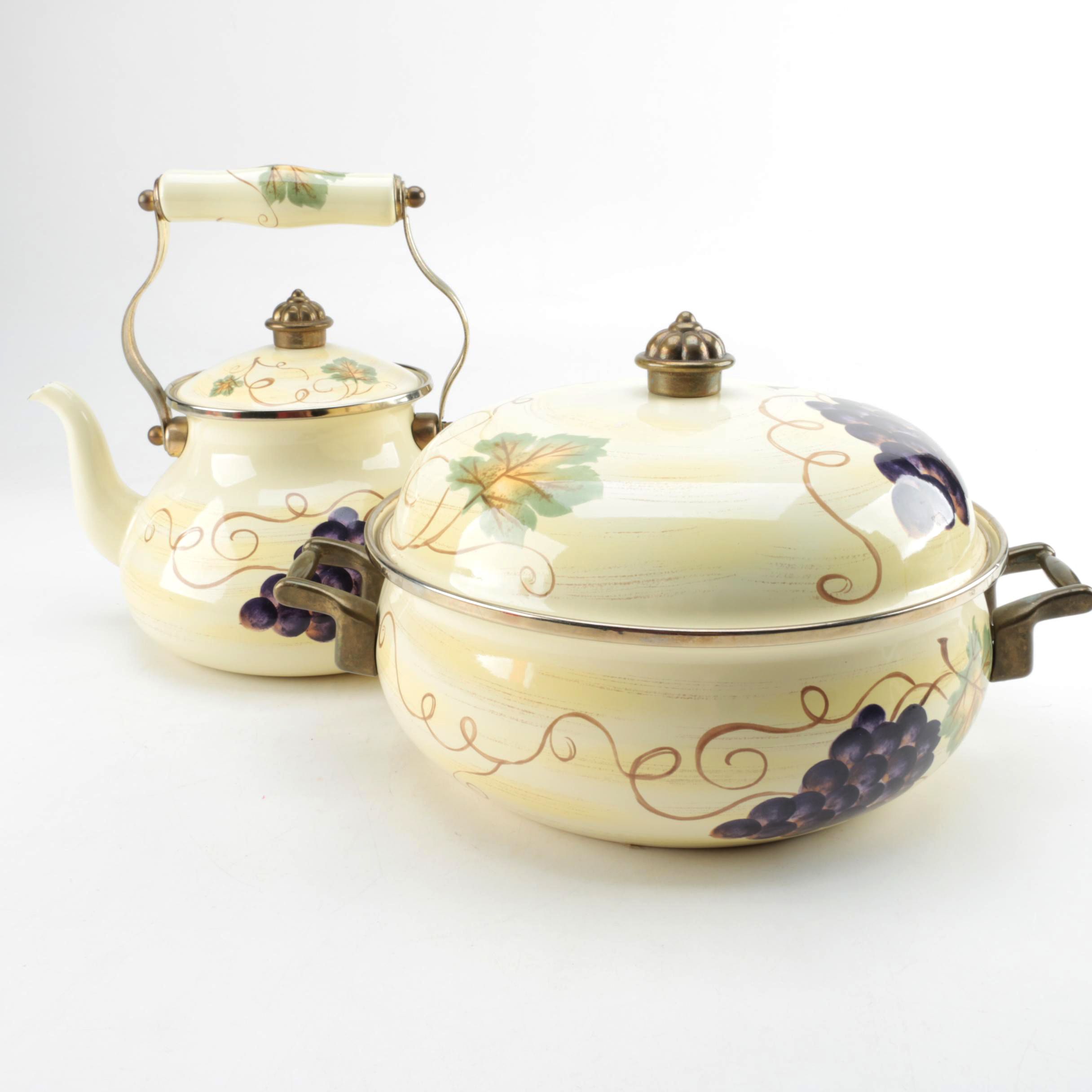 Vintage Tabletops Unlimited Enameled Cookware EBTH