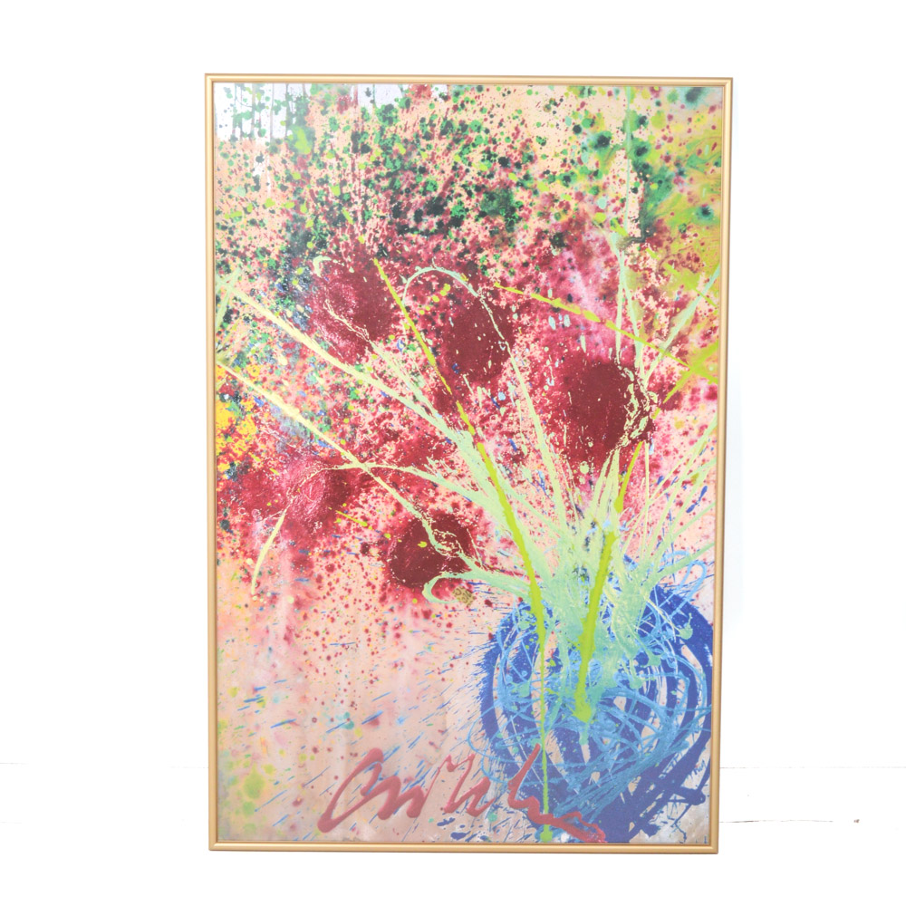 Dale Chihuly Offset Lithograph Poster EBTH