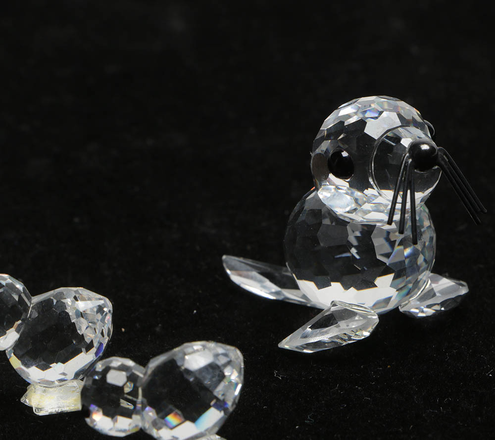 Swarovski Miniature Crystal Animal Figurines EBTH