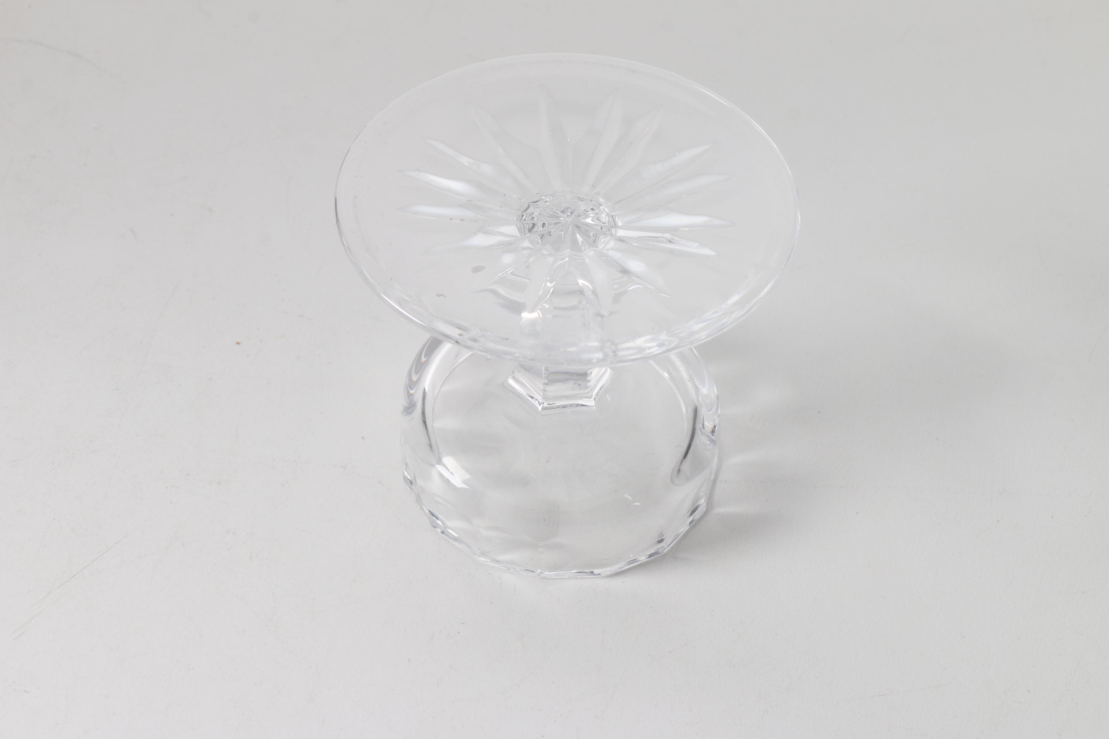 Crystal Candle Holders Featuring Rogaska EBTH