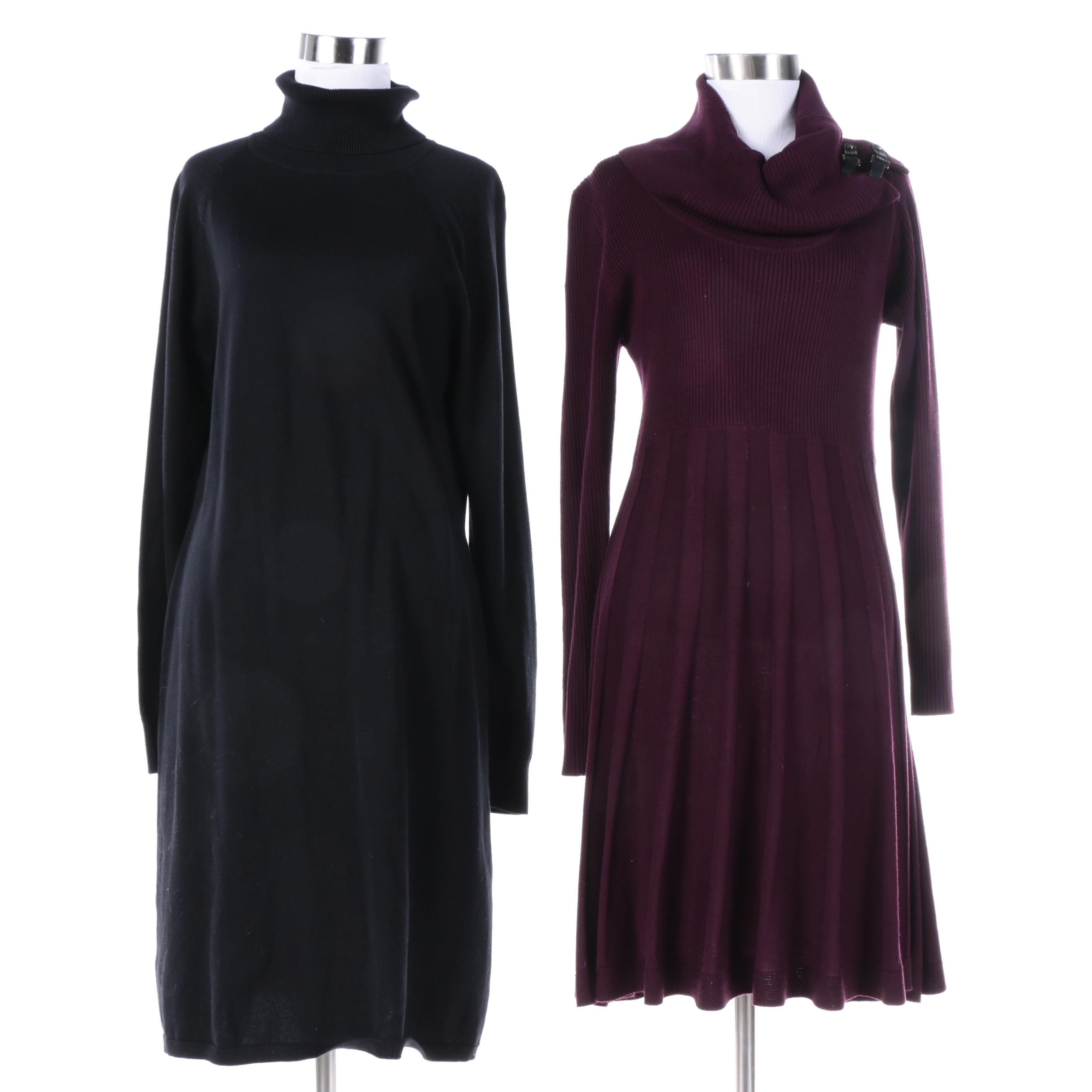 dana buchman sweater dress
