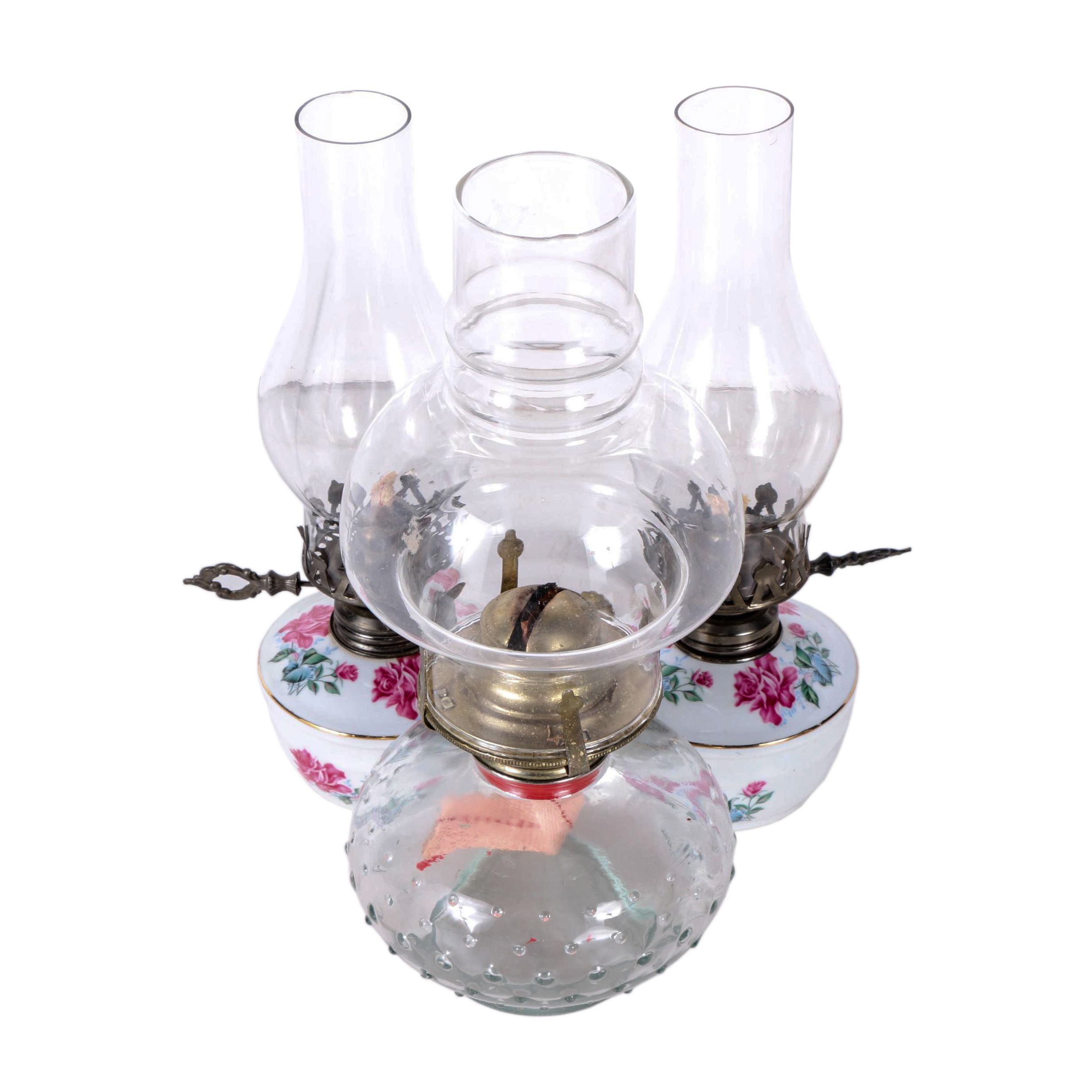 Assorted Oil Burning Lamps EBTH
