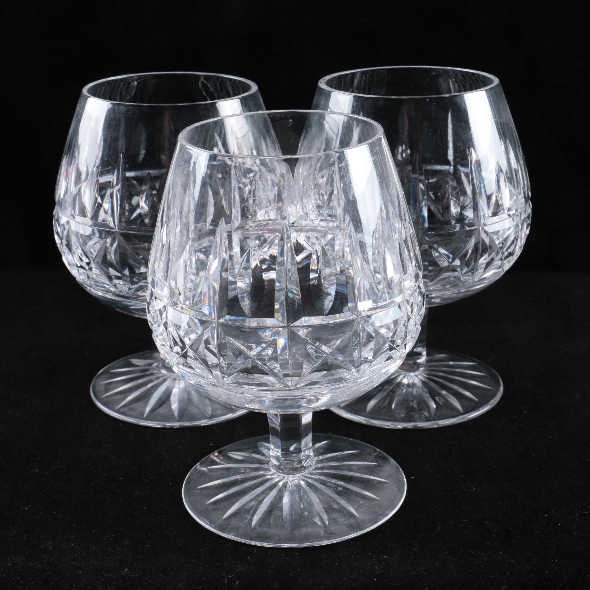 Waterford Crystal "Kylemore" Brandy Glasses EBTH