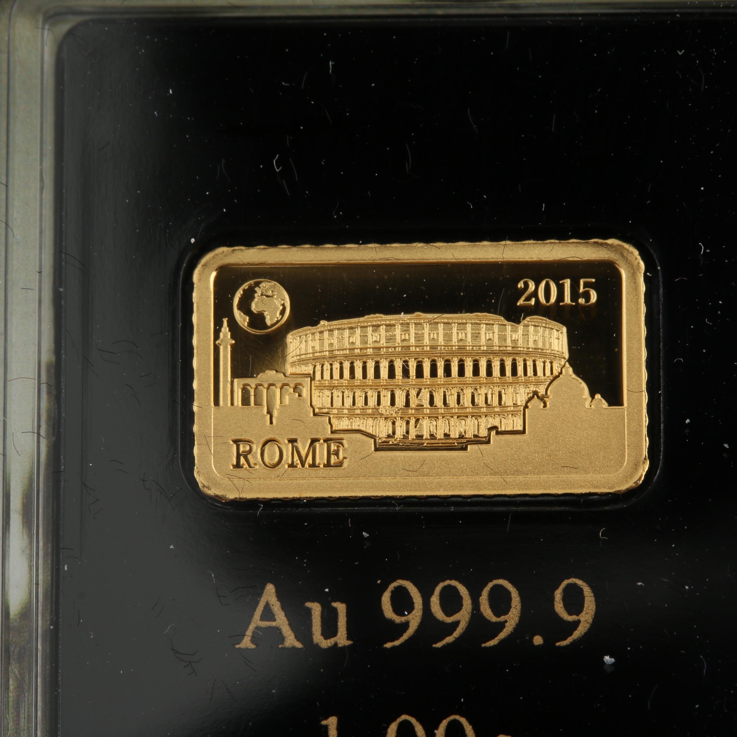 "Landmarks of the World" Proof Gold Coin Bars Set EBTH