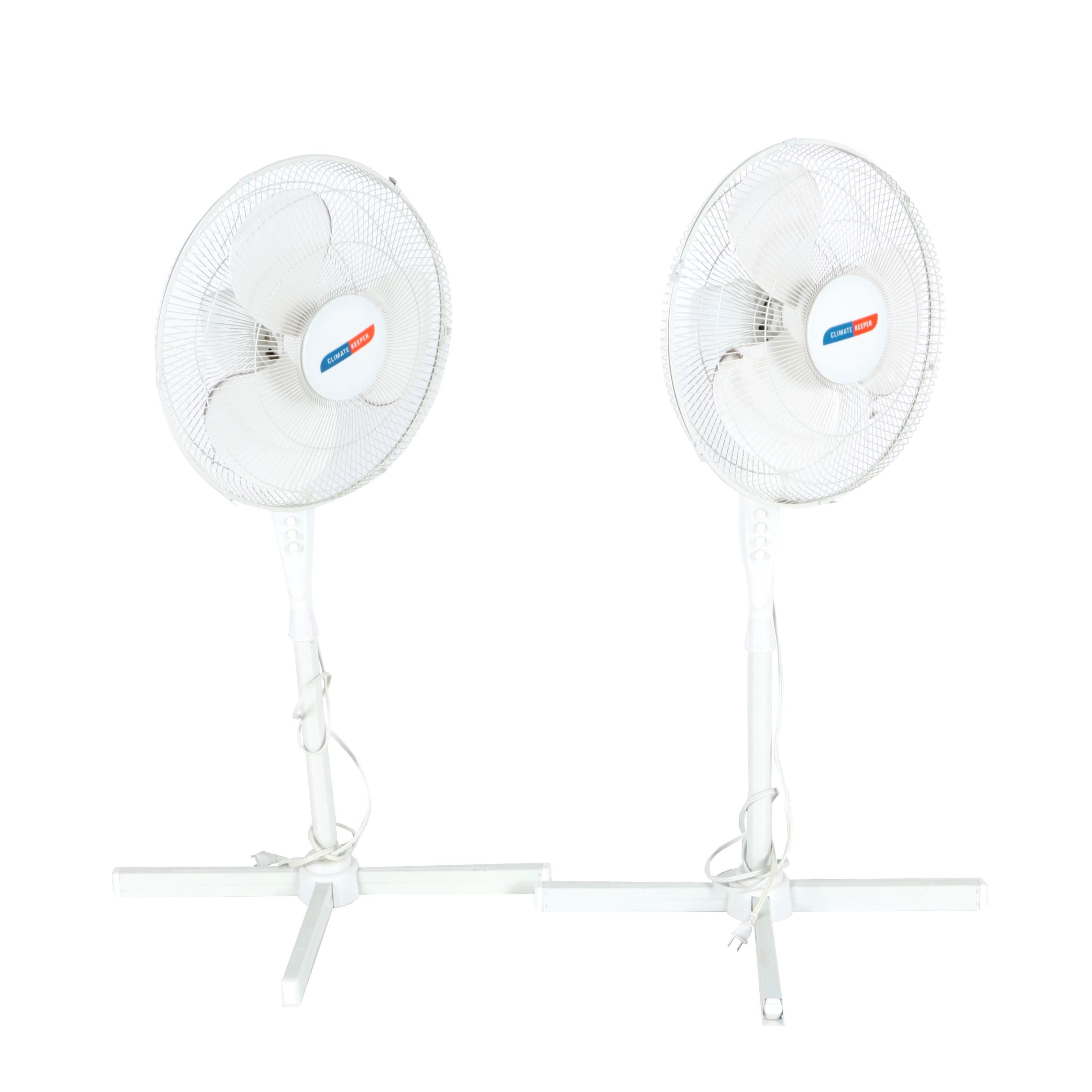 "Climate Keeper" Portable Pedestal Fans EBTH