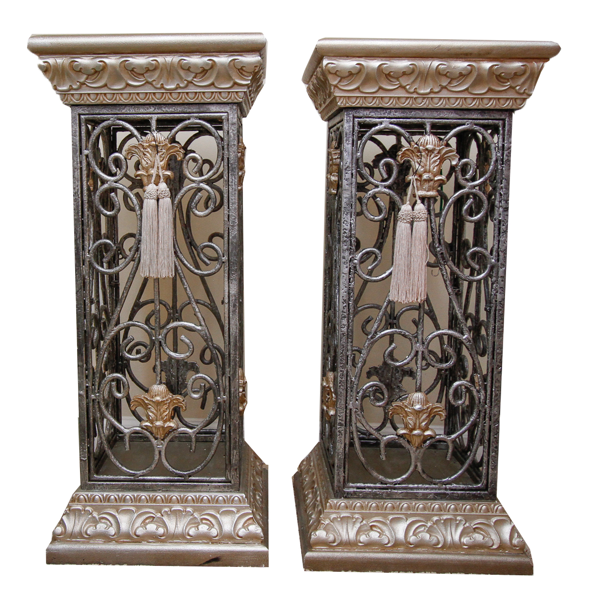 Decorative Metal Columns Ebth