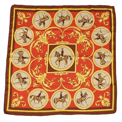 Echo Silk Equestrian "Spirit of '76" Scarf Echo Silk Equestrian "Spirit of '76" Scarf