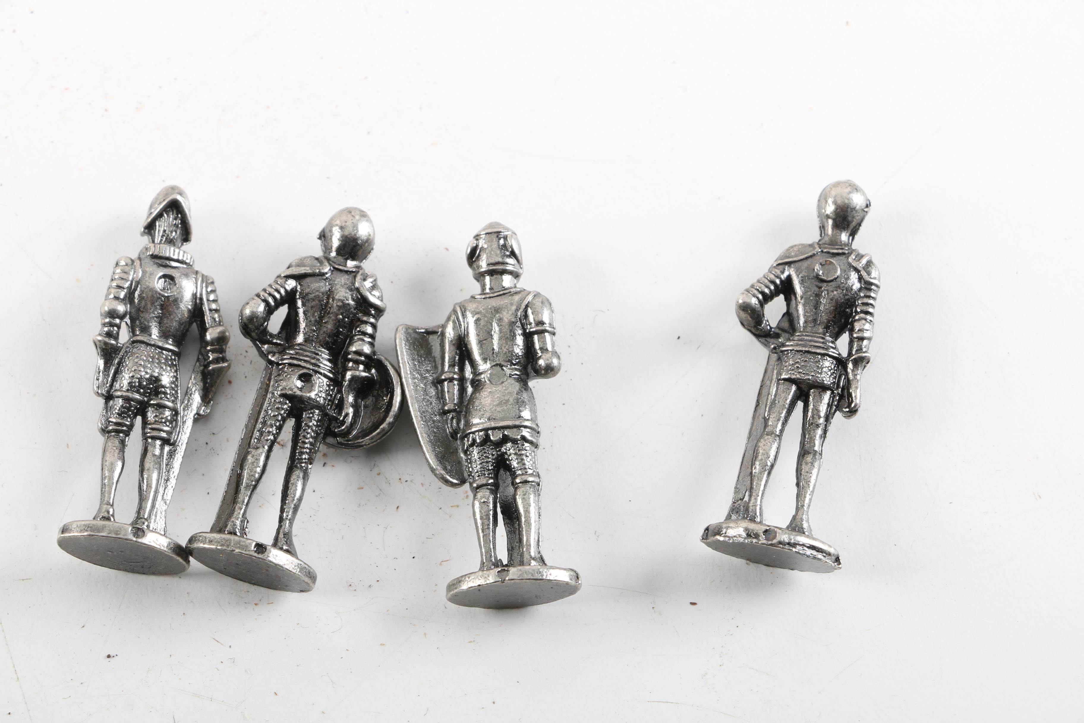 Westair Pewter Knight Figurines EBTH
