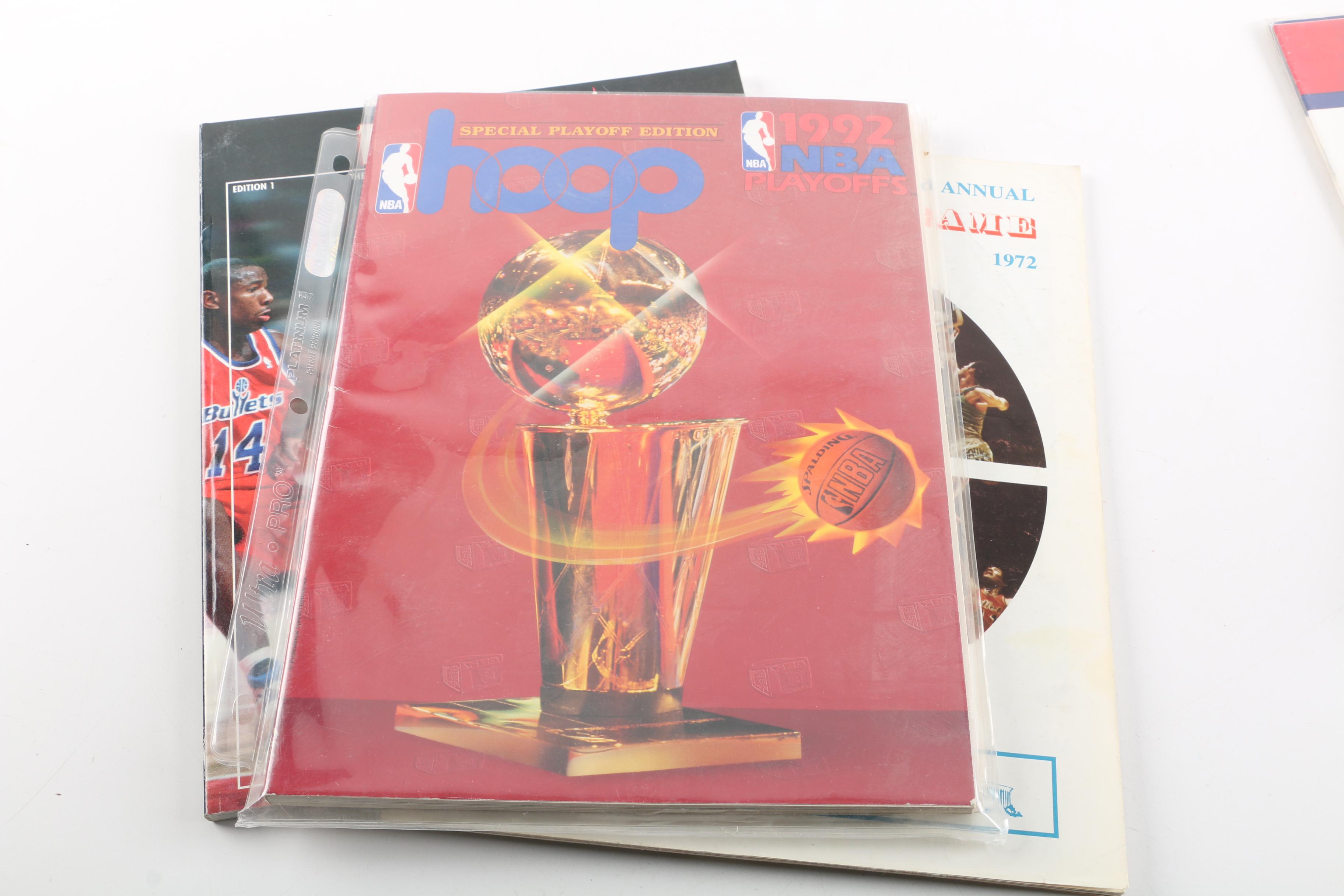 Basketball Association Magazines and Commemorative Jerry Buss Coin EBTH