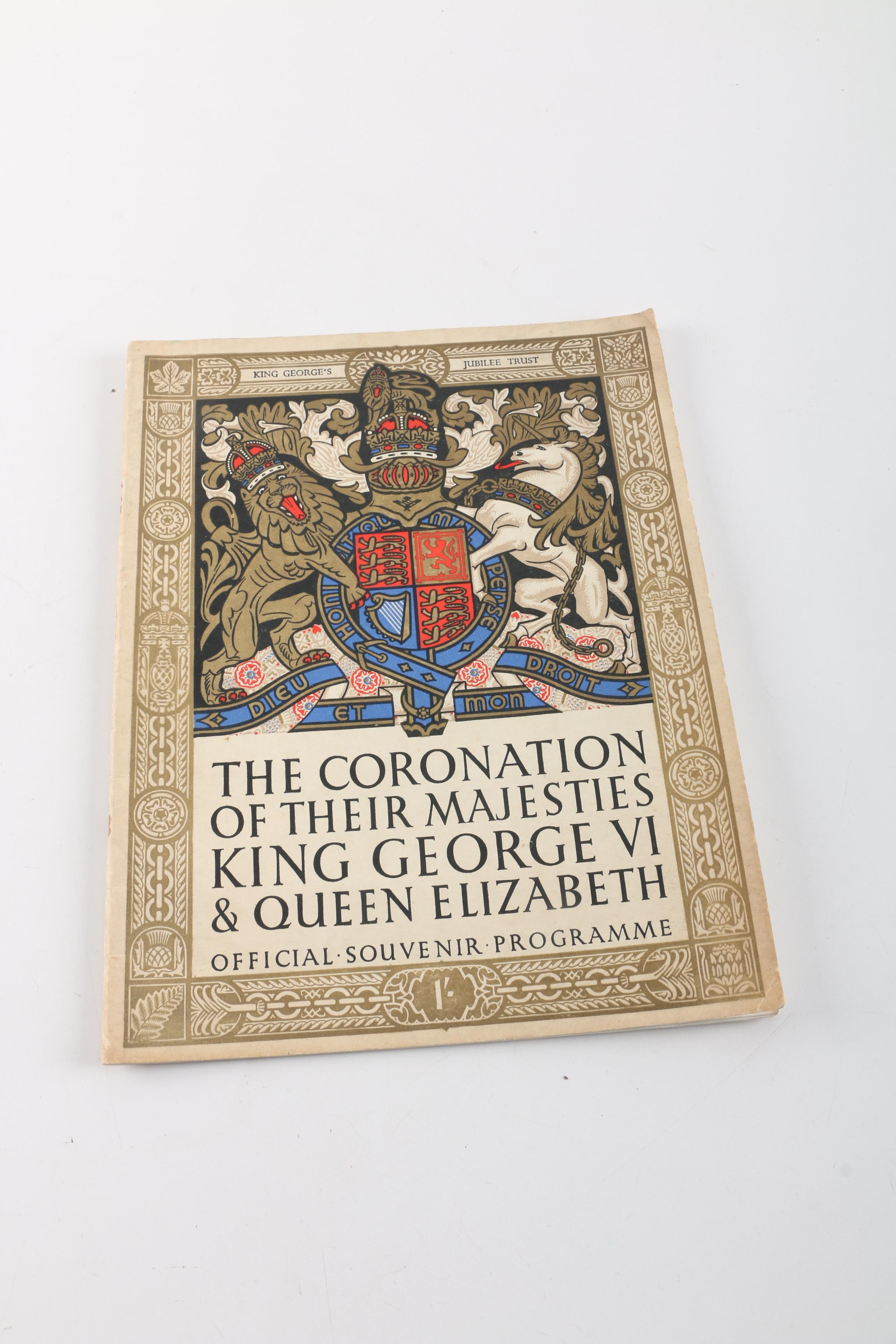The Coronation of VI and The Wedding of Elizabeth II Souvenir