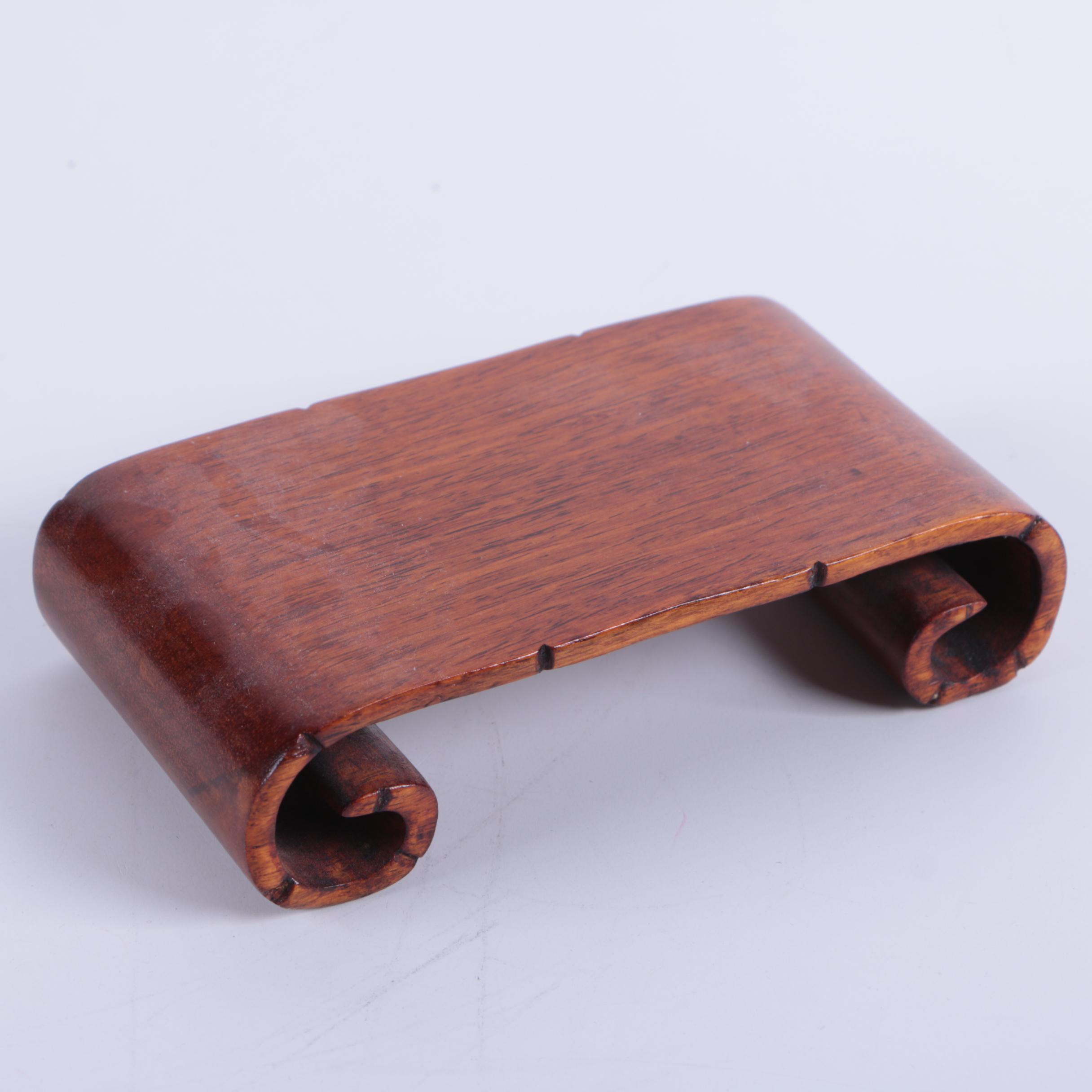 Chinese Carved Wood Stands EBTH