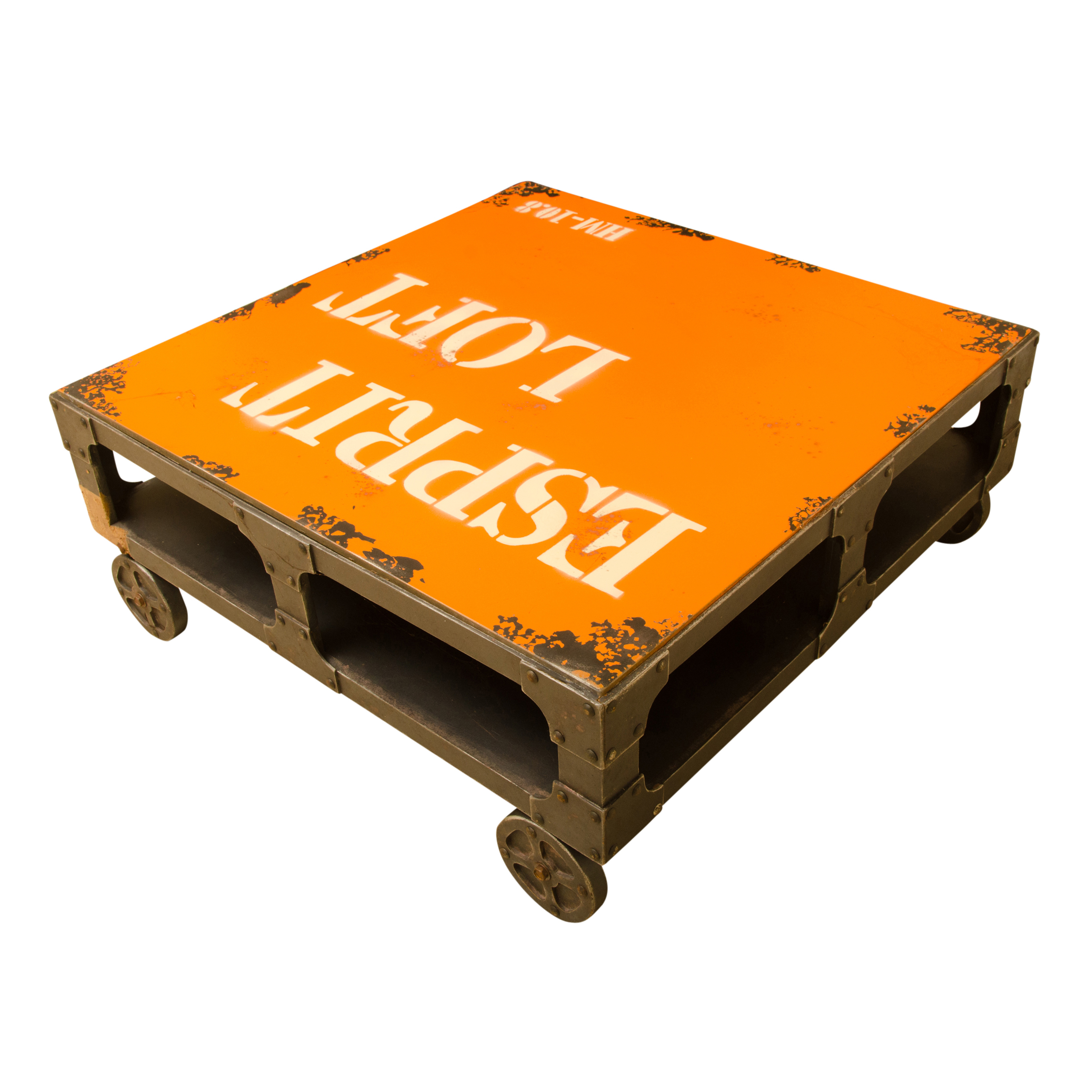 Industrial Style "Loft" Coffee Table | EBTH