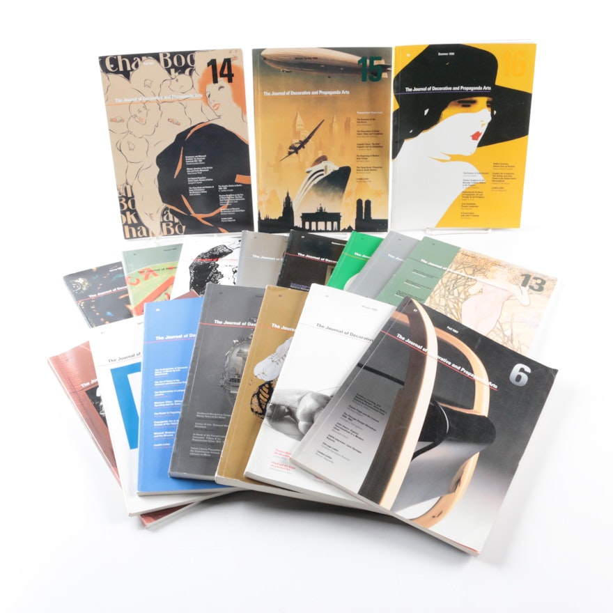 1990s The Journal Of Decorative And Propaganda Arts Magazines Ebth