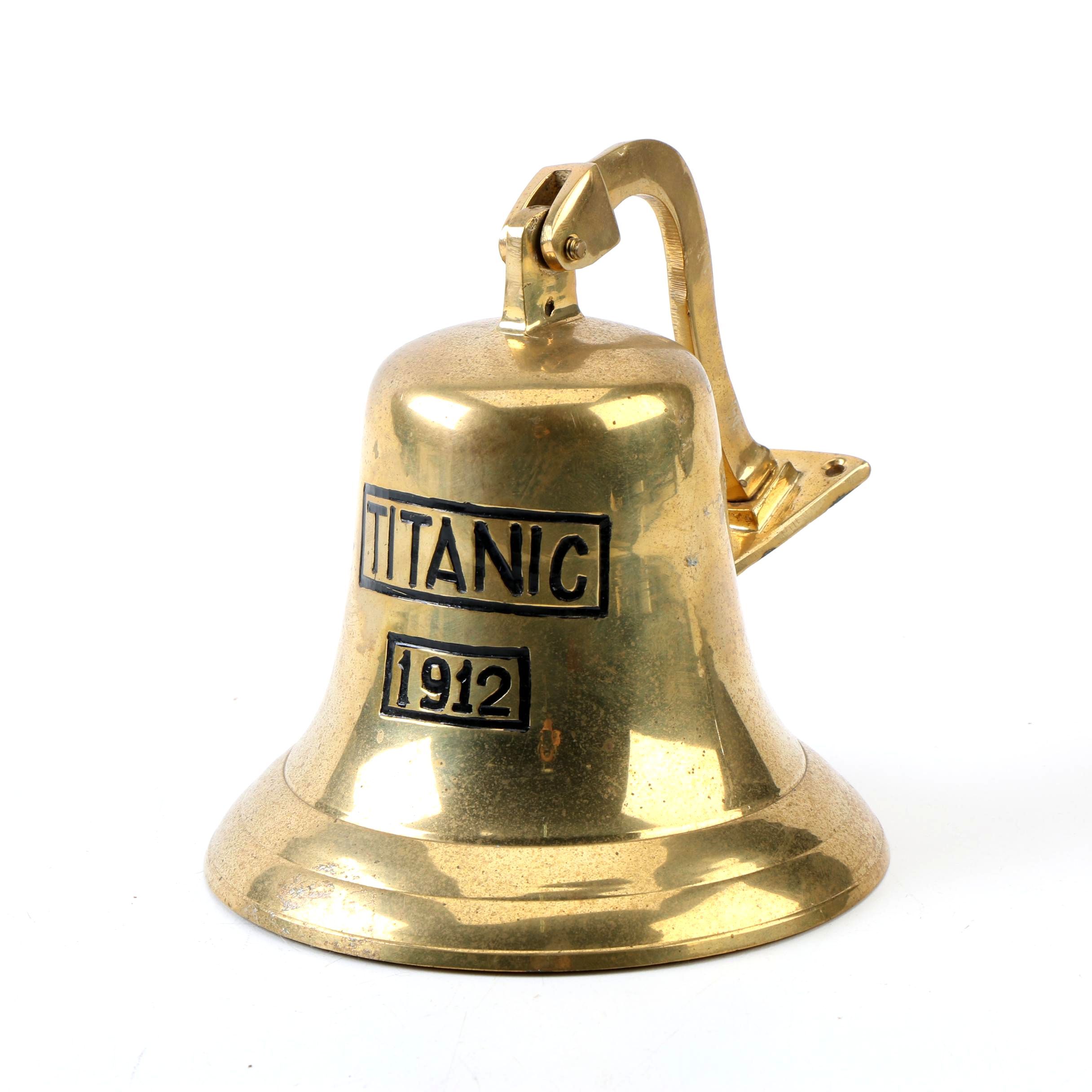 Vintage Replica "Titanic 1912" Brass Bell EBTH