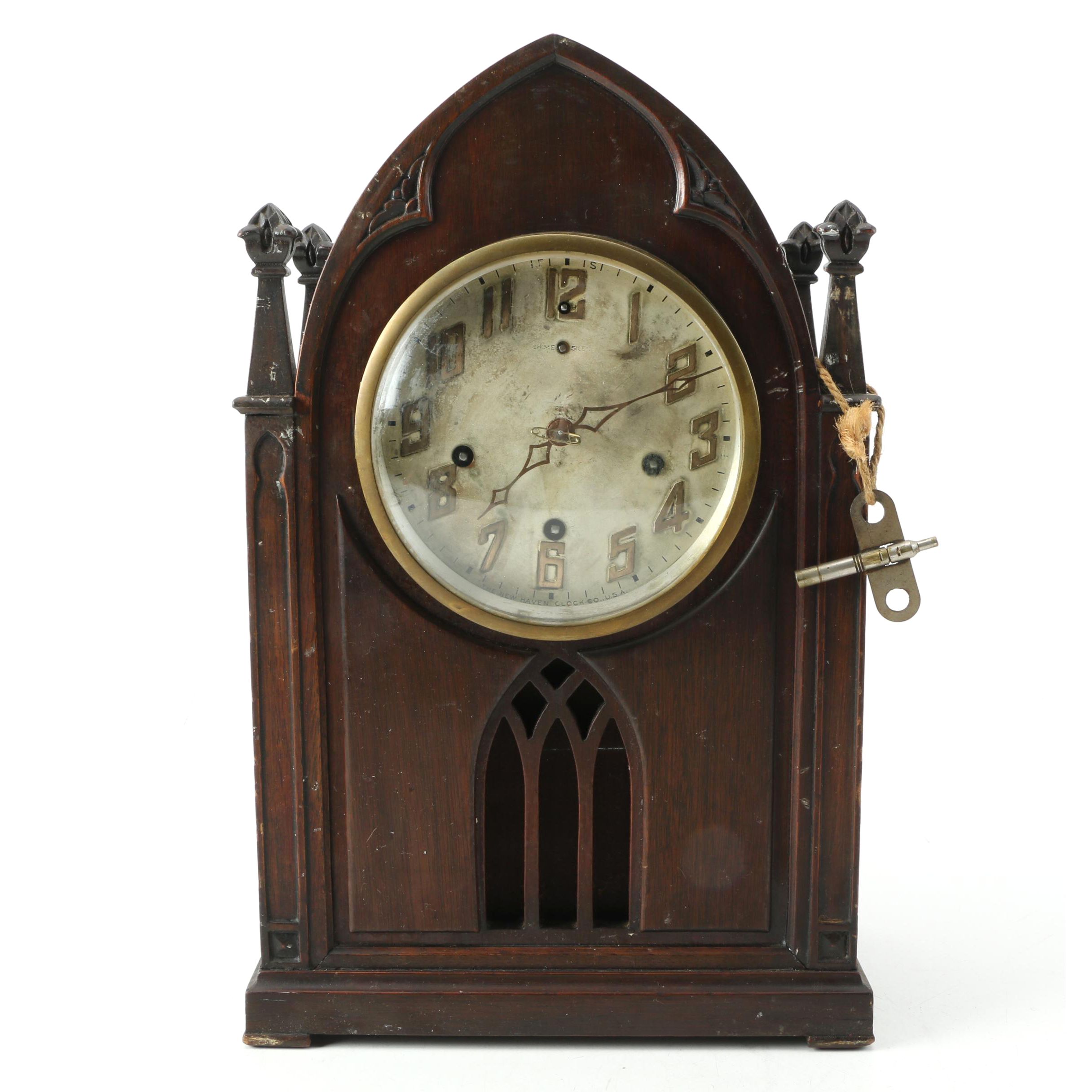 New Haven Clock Co. "Abbey" Mantel Clock EBTH