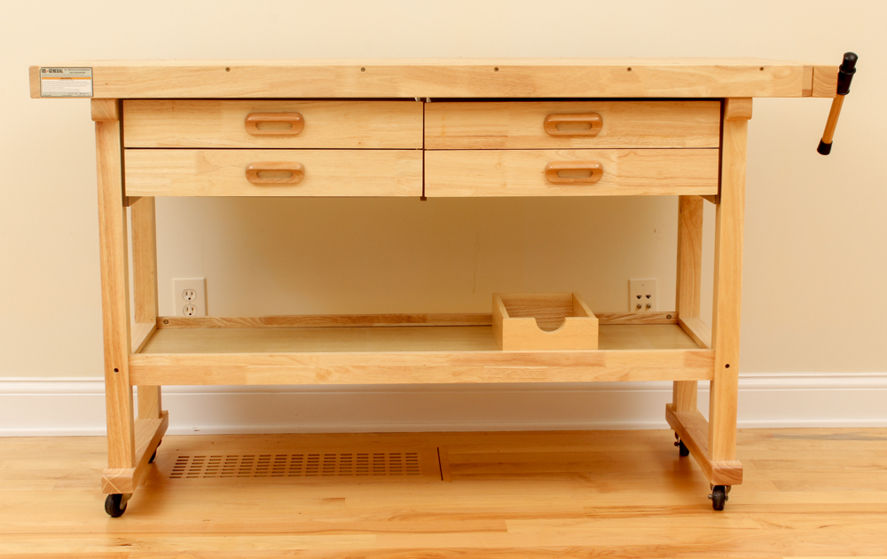 Hardwood Workbench by US General | EBTH