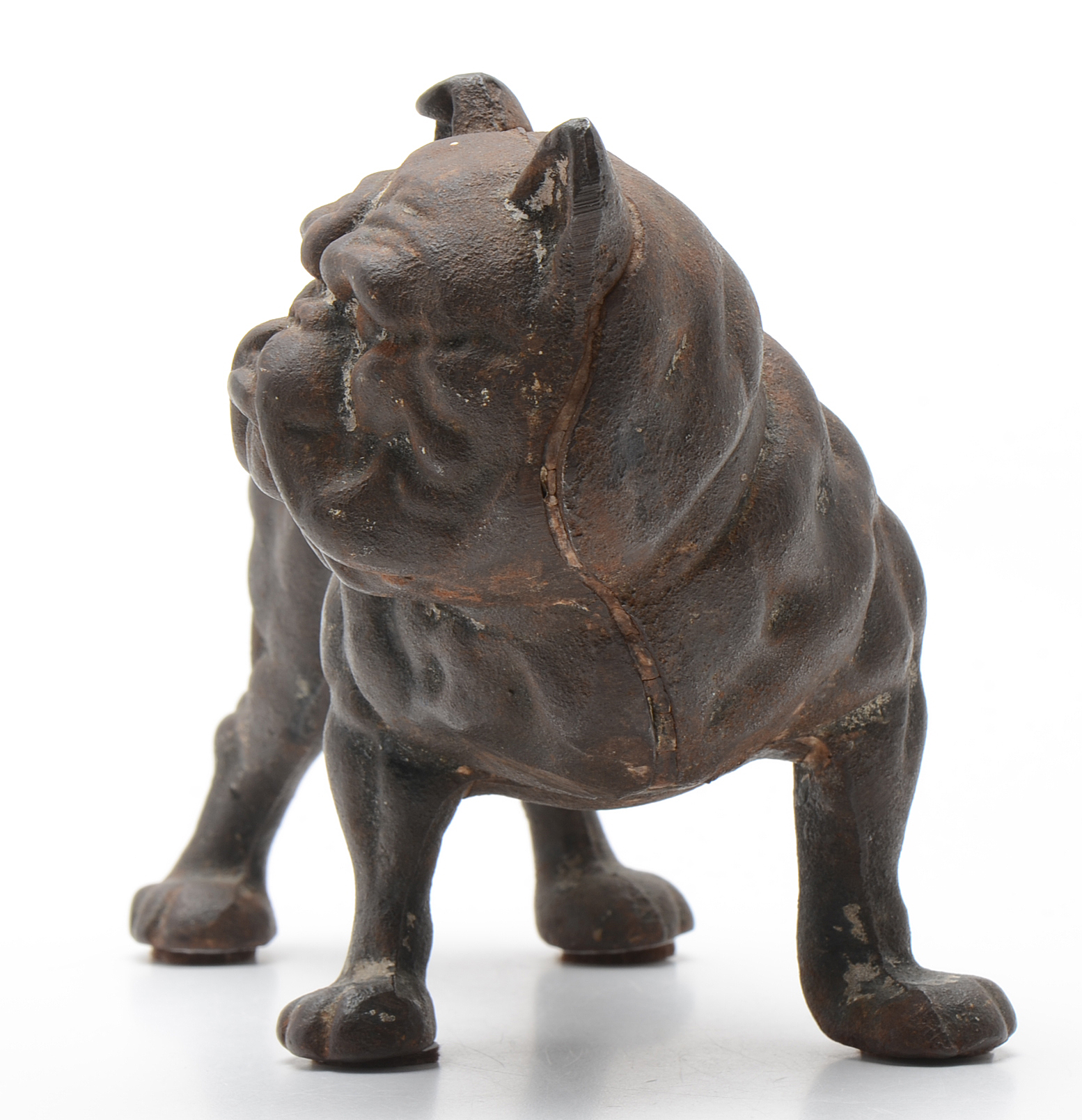 Circa 1890 Cast Iron Bulldog Doorstop EBTH