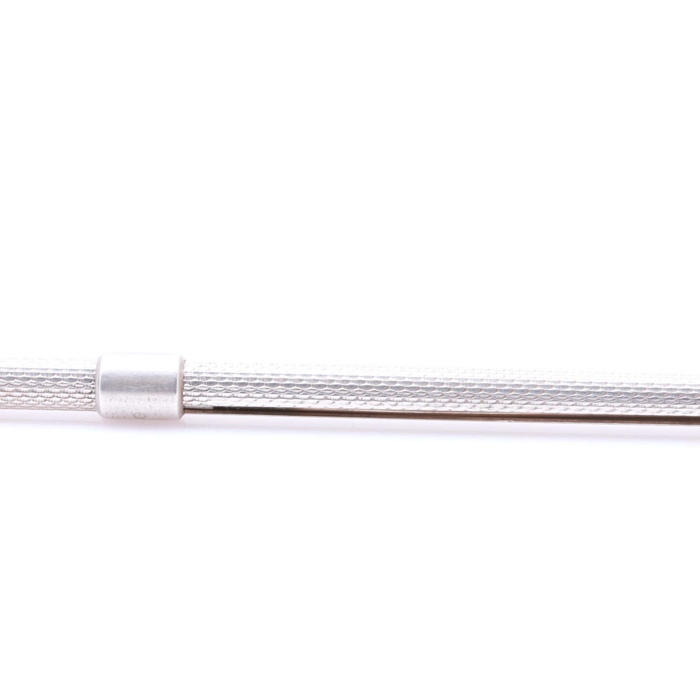 Vintage British Sterling Silver Retractable Champagne Swizzle Stick EBTH