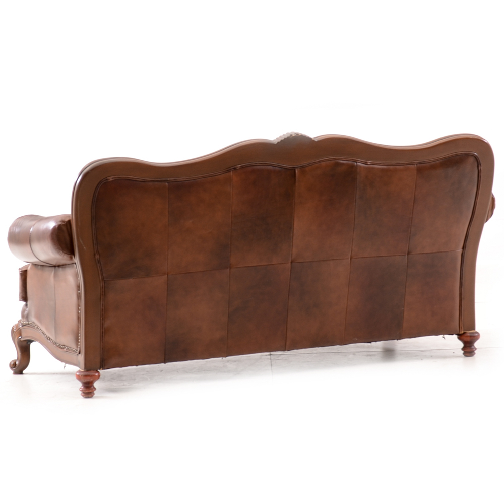 Coaster "Victoria" Leather Sofa EBTH