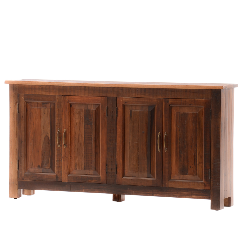 Pottery Barn Bowry Reclaimed Wood Media Console EBTH