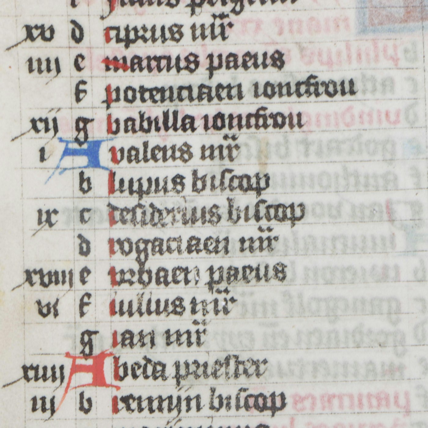 Circa 15th Century Calendar Pages from Illuminated Manuscripts EBTH