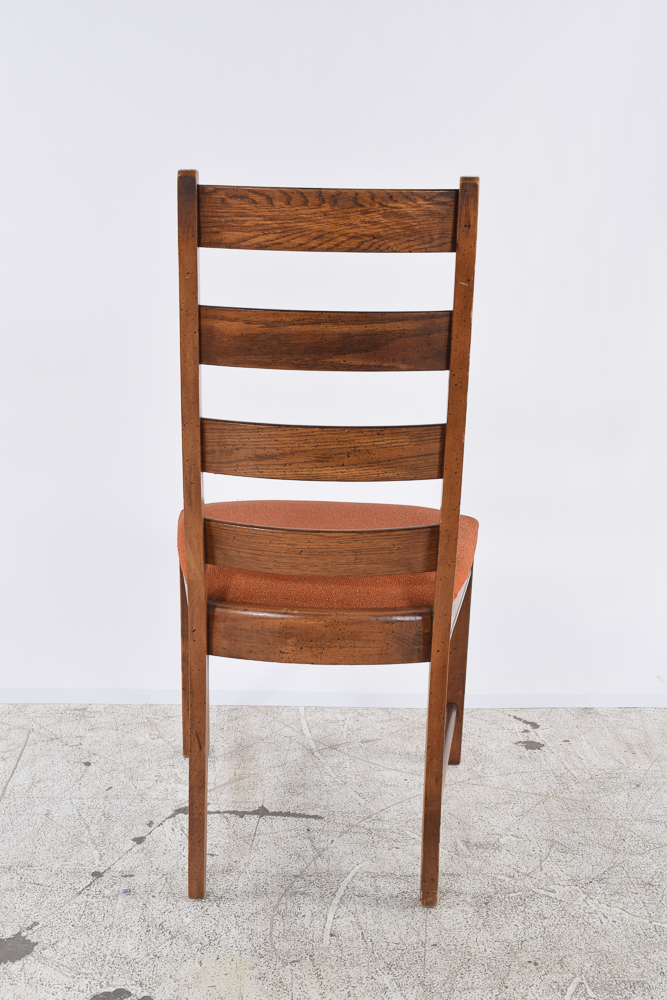 Pecan Wood Dining Chairs EBTH