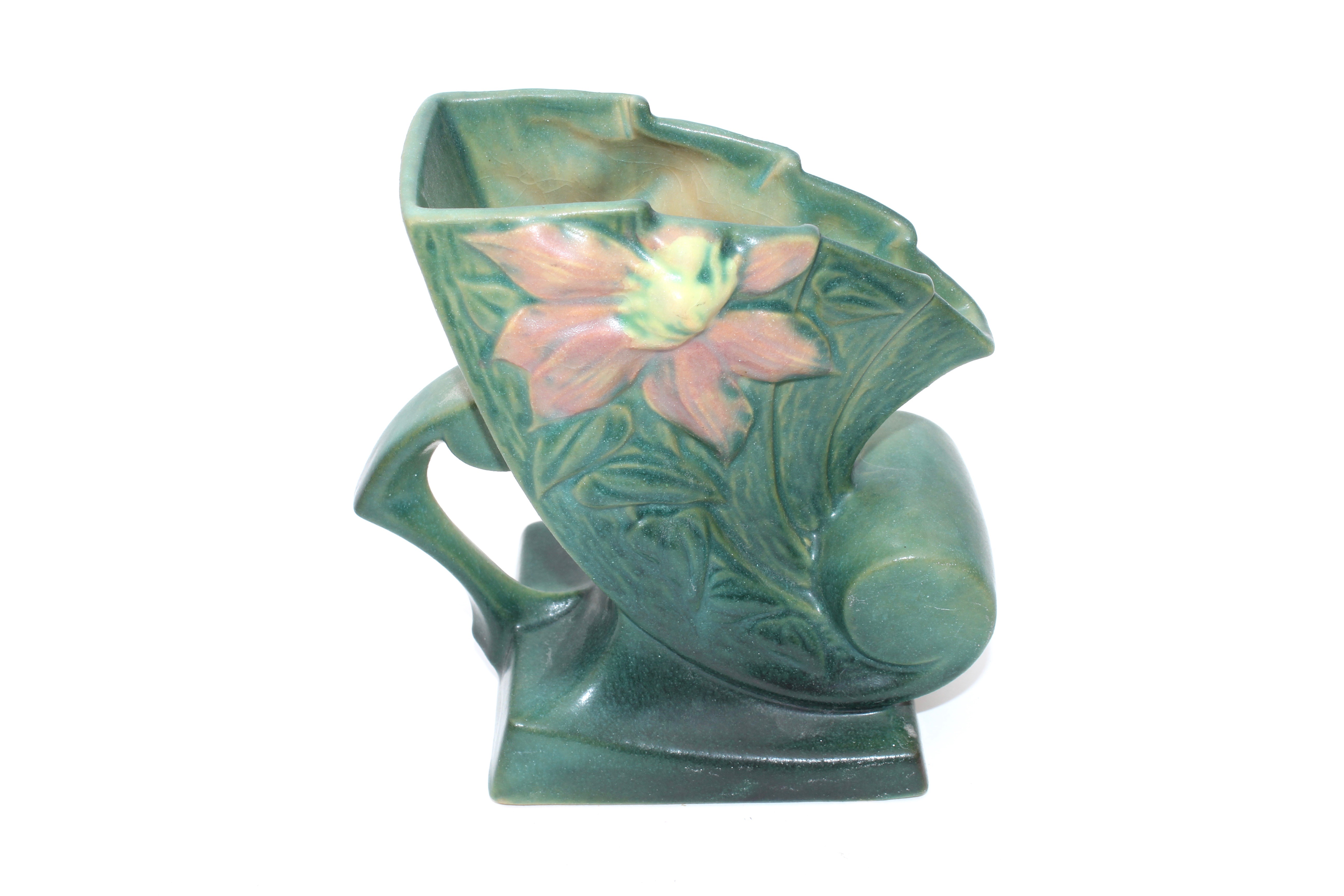 Roseville Pottery "Clematis" Vase EBTH
