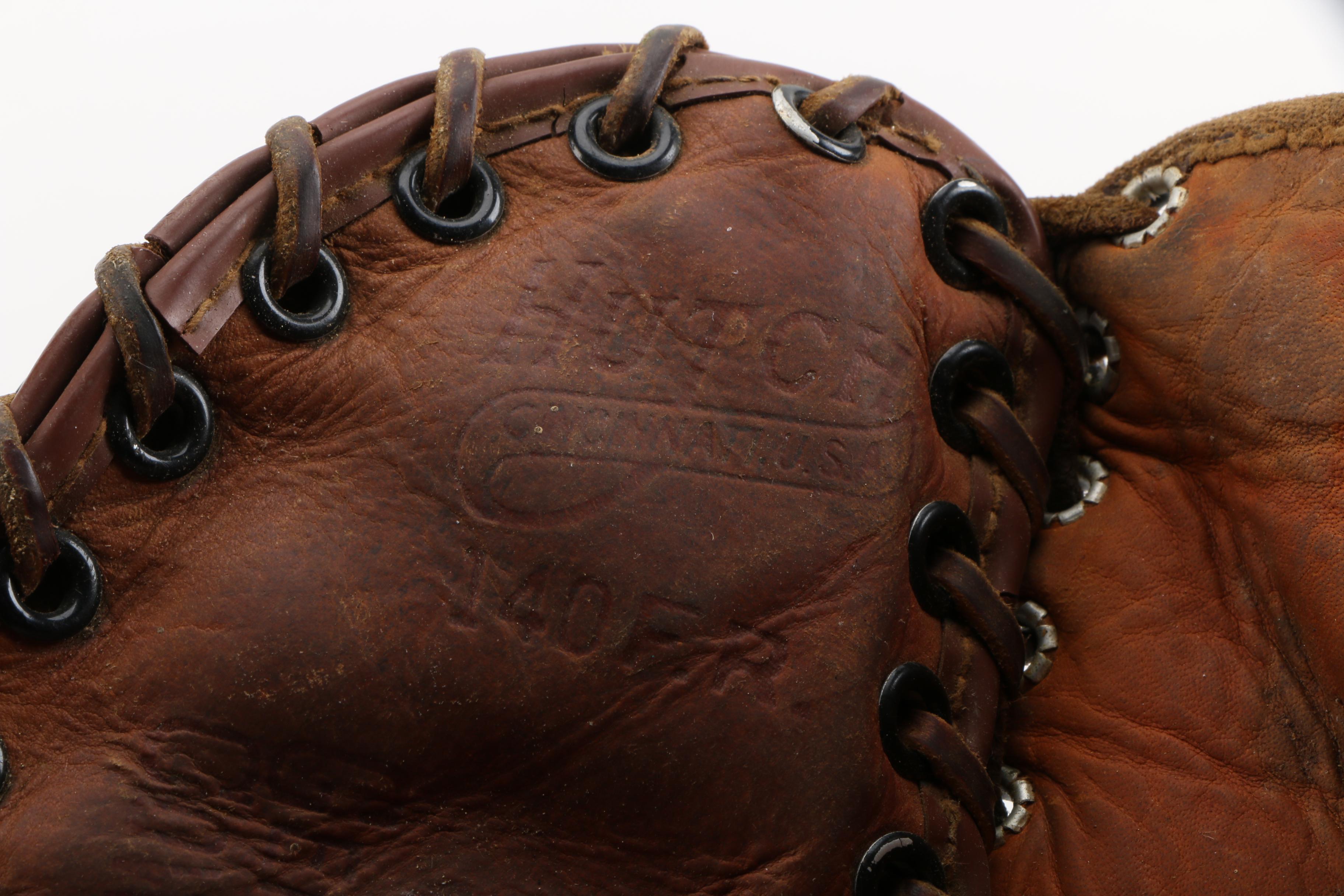 Vintage Hutch Cincinnati Baseball Glove EBTH