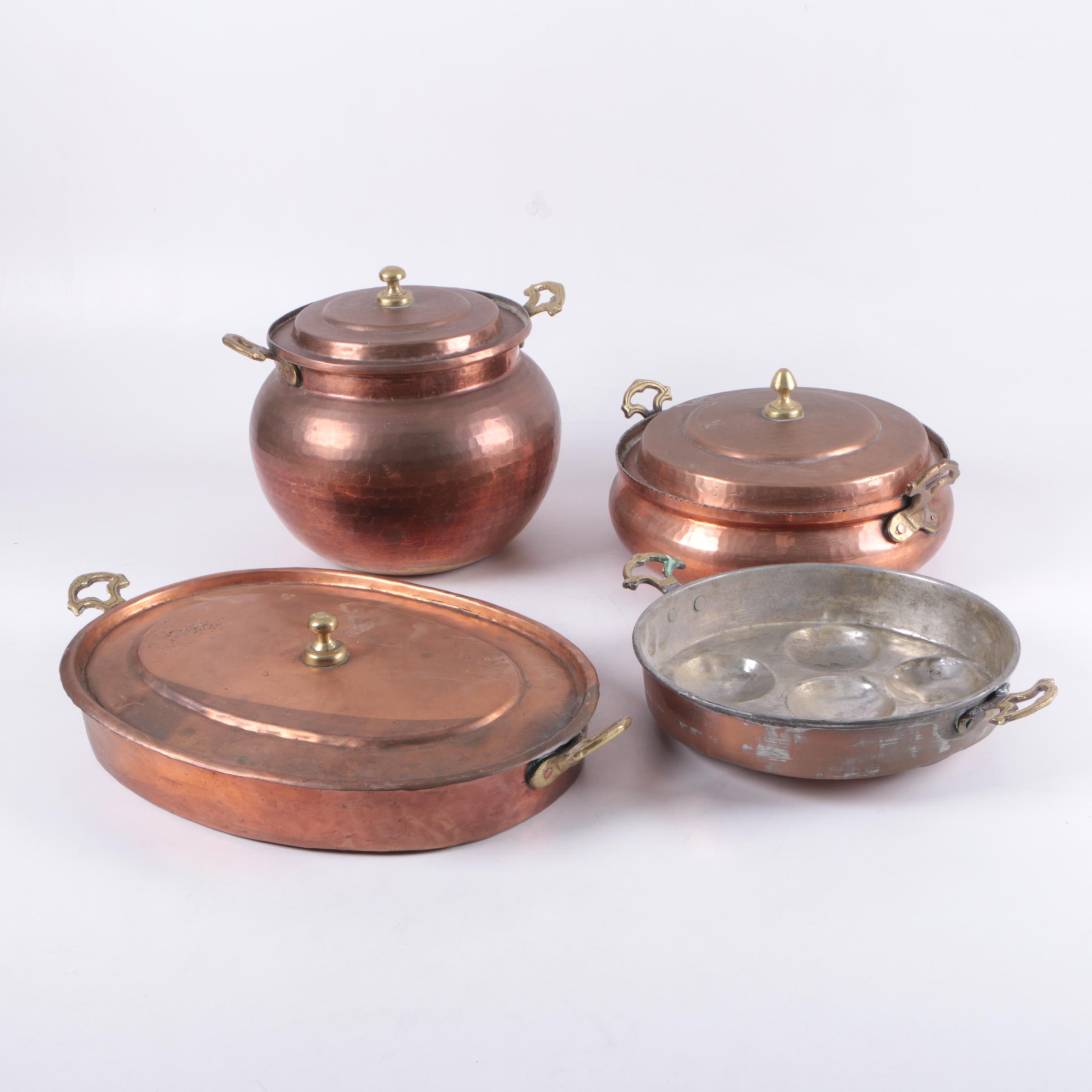 Vintage Copper Cookware EBTH