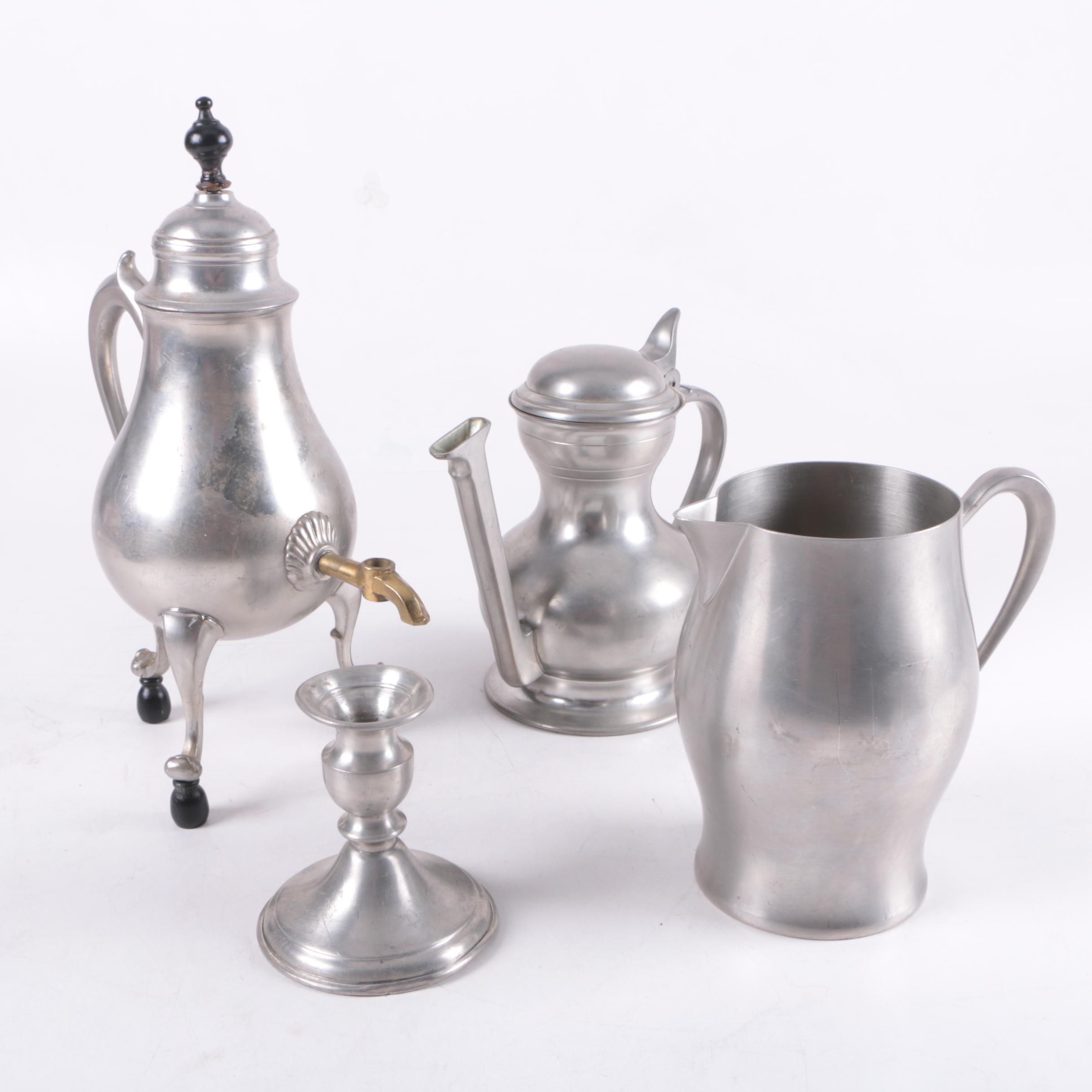Pewter Serveware Including Vintage Meeuws & Zoon EBTH