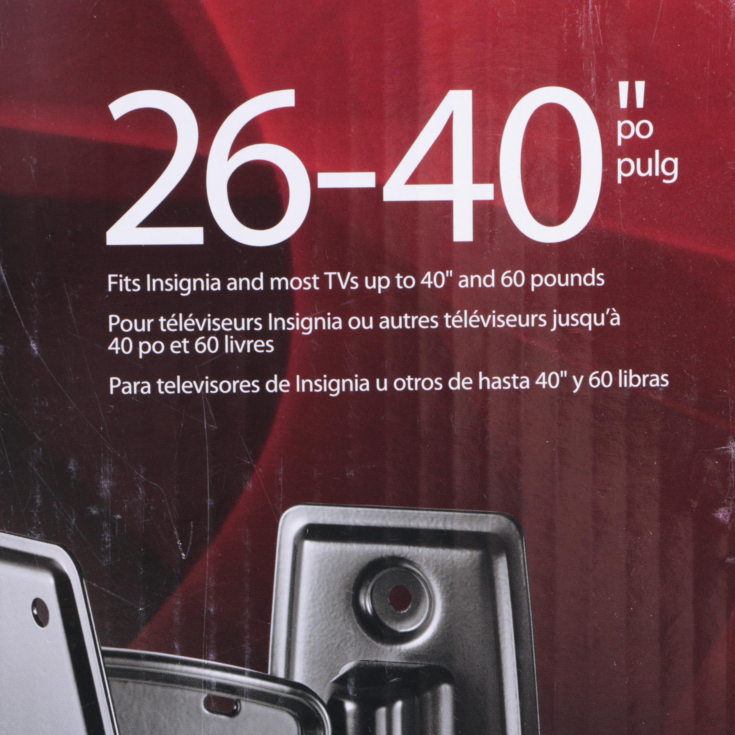 Samsung 32" HDTV with Rocketfish FullMotion TV Wall Mount EBTH