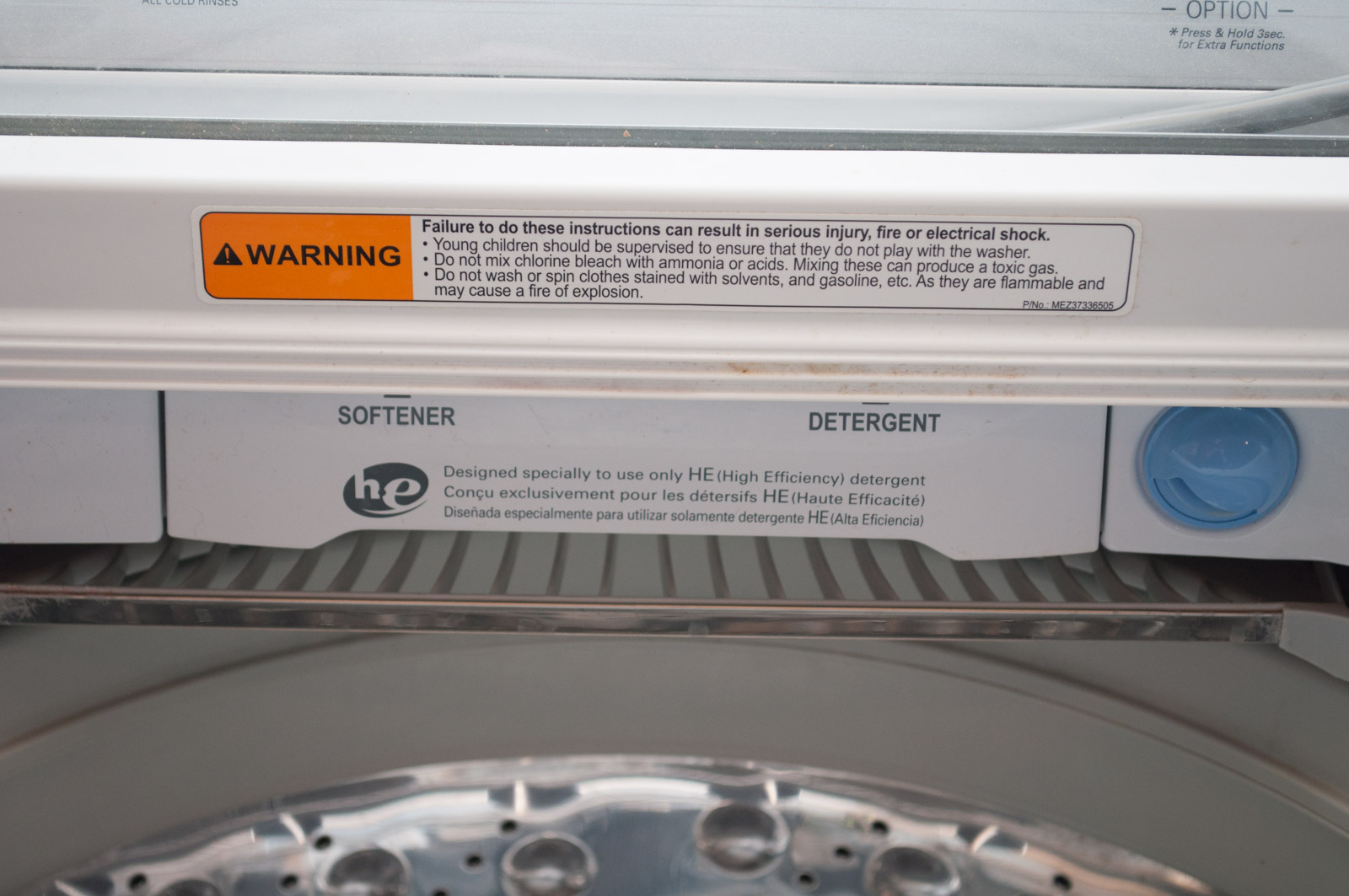 LG Waveforce Washer with Inverter Direct Drive Motor EBTH