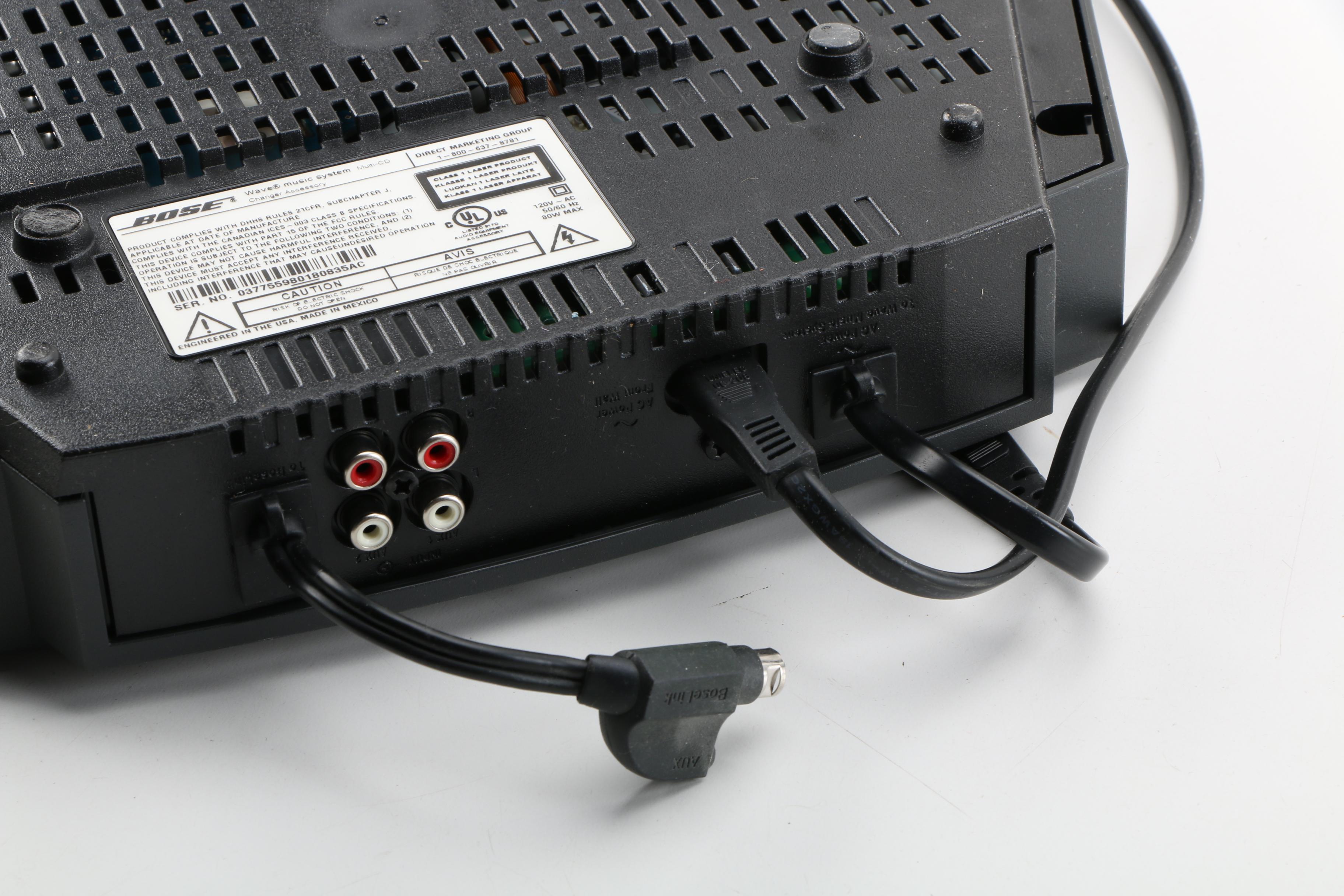 Bose Wave Music System and MultiCD Changer Accessory EBTH