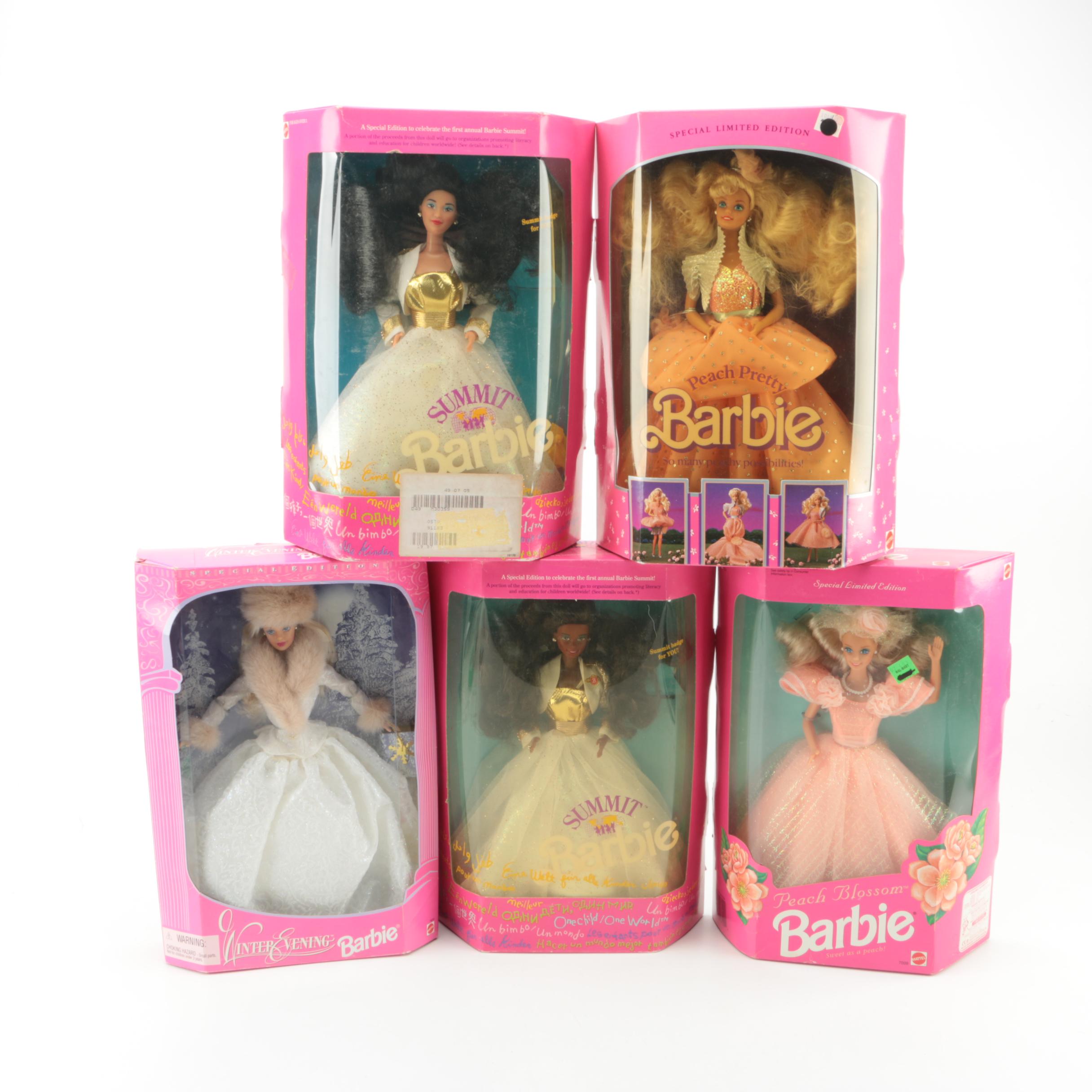 winter evening barbie